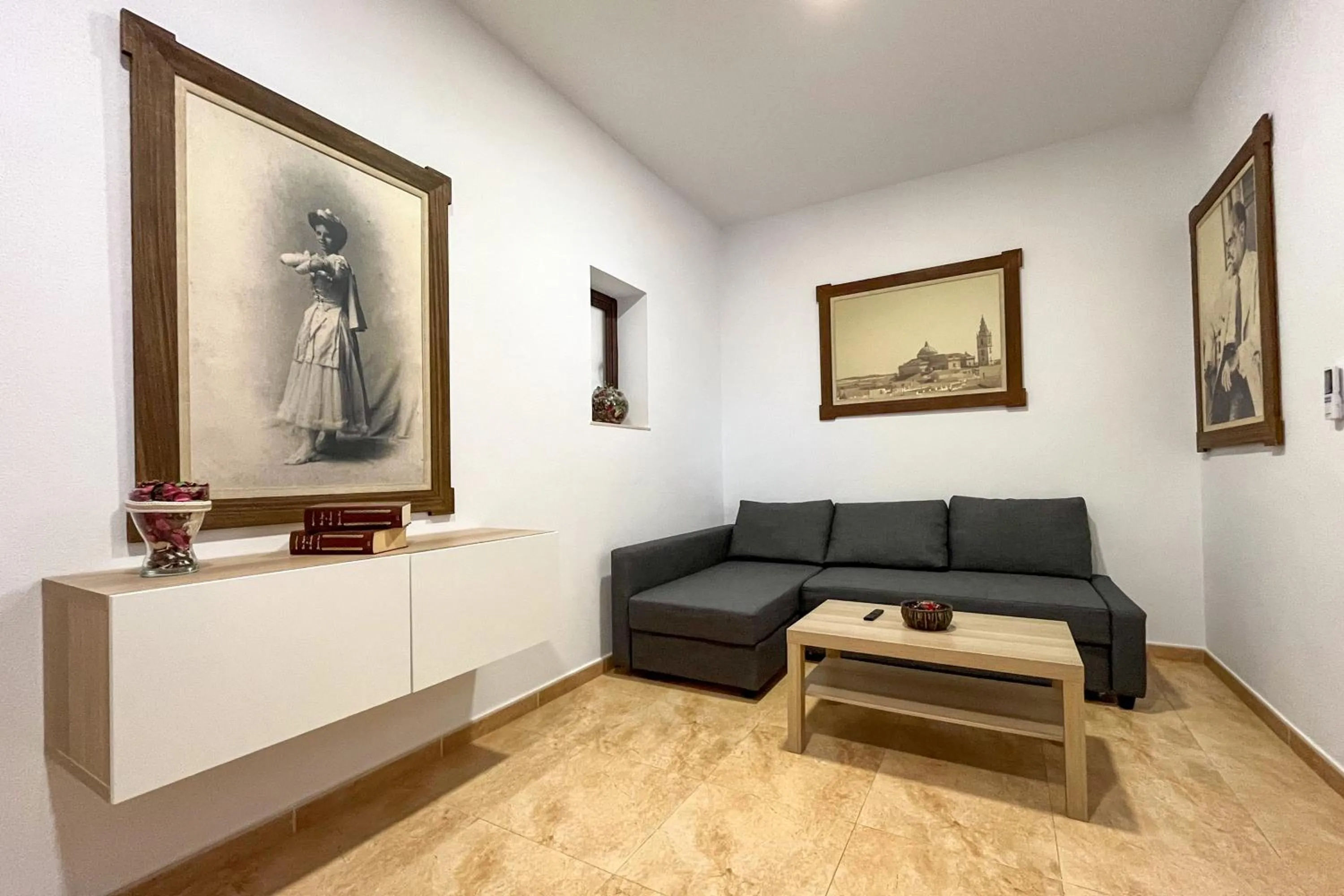 Living room in Complejo Turístico Rural Nazaret De Moguer