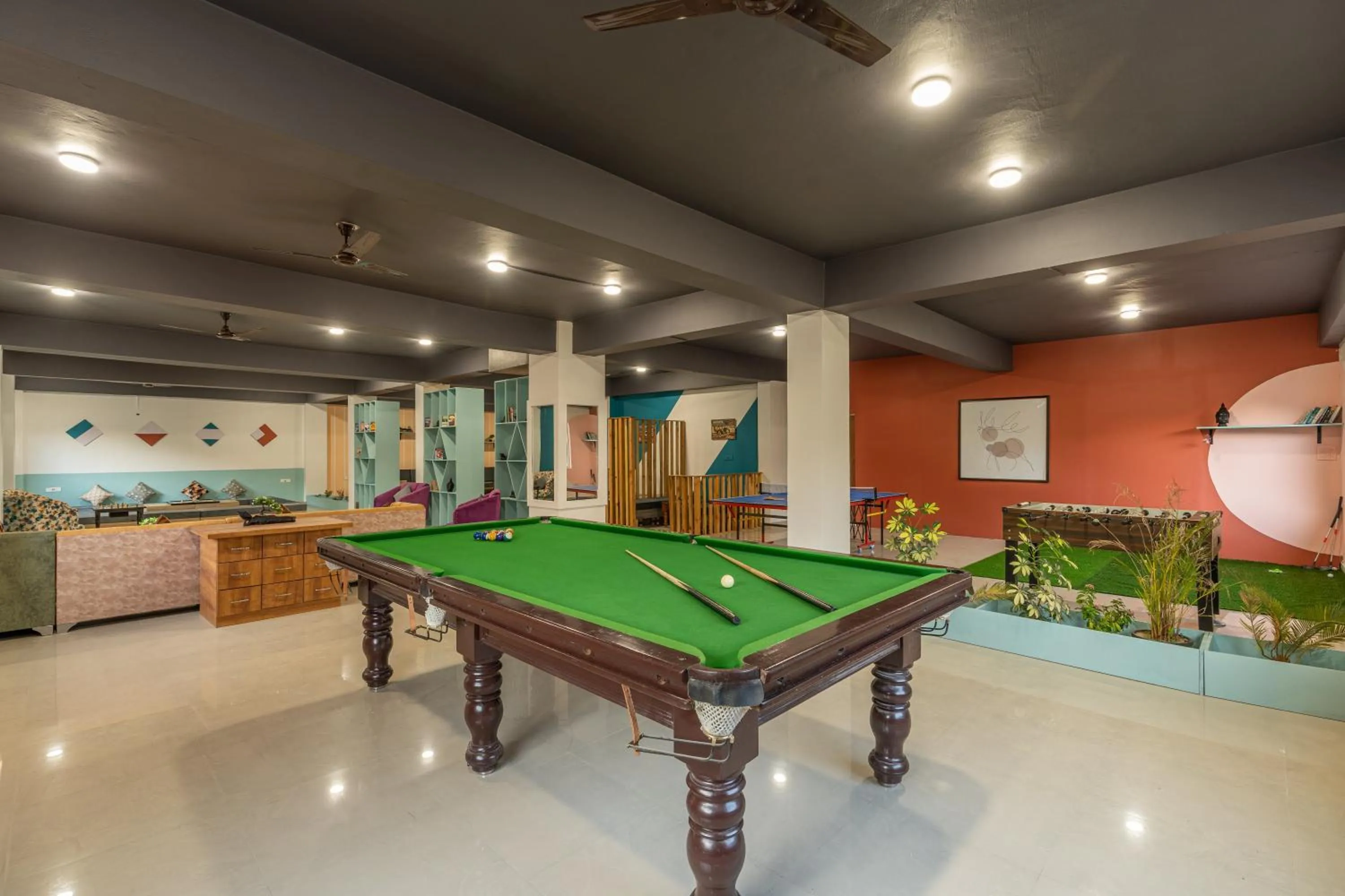 Game Room in Zostel Plus Kareri