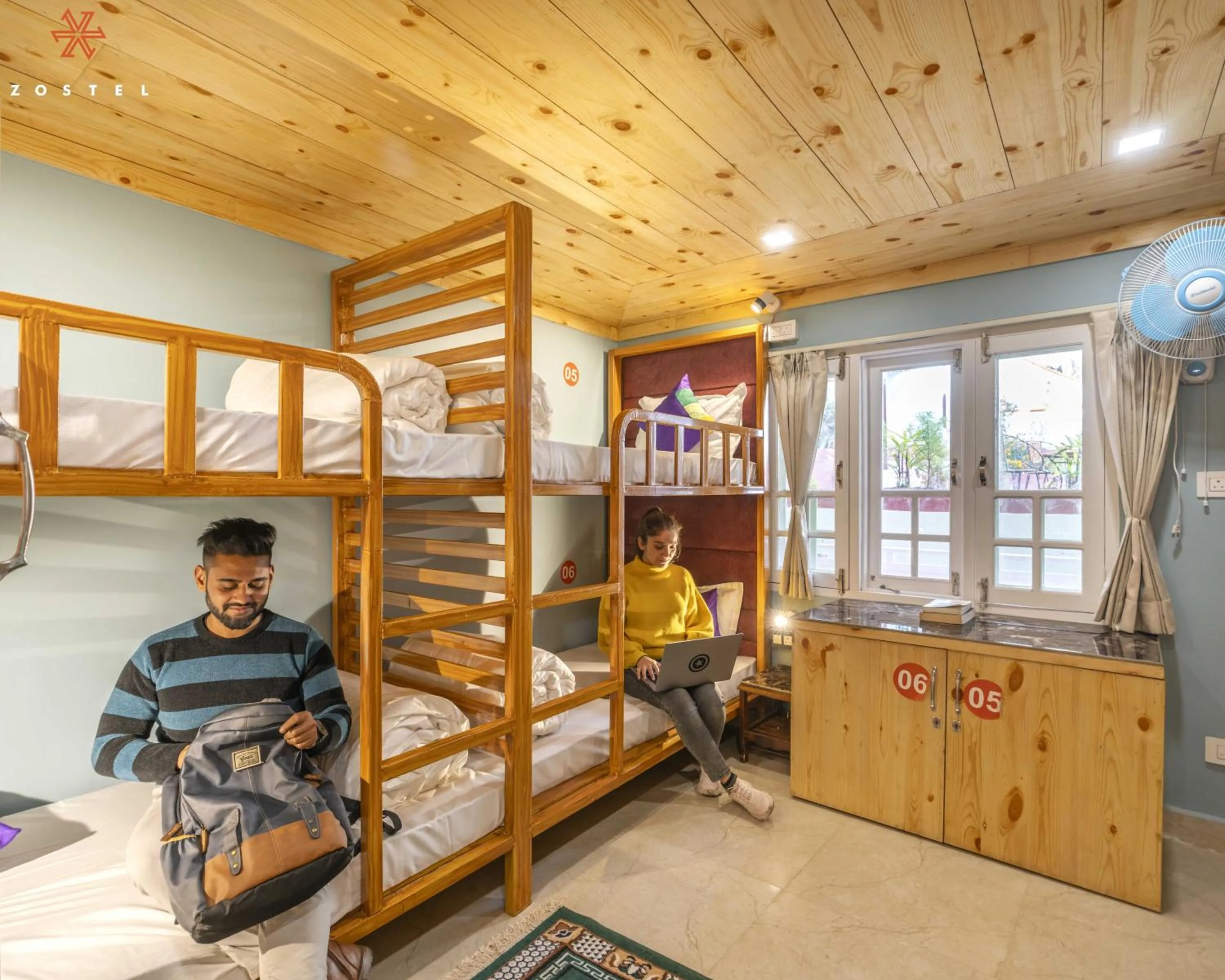 Bed in Zostel Plus Kareri