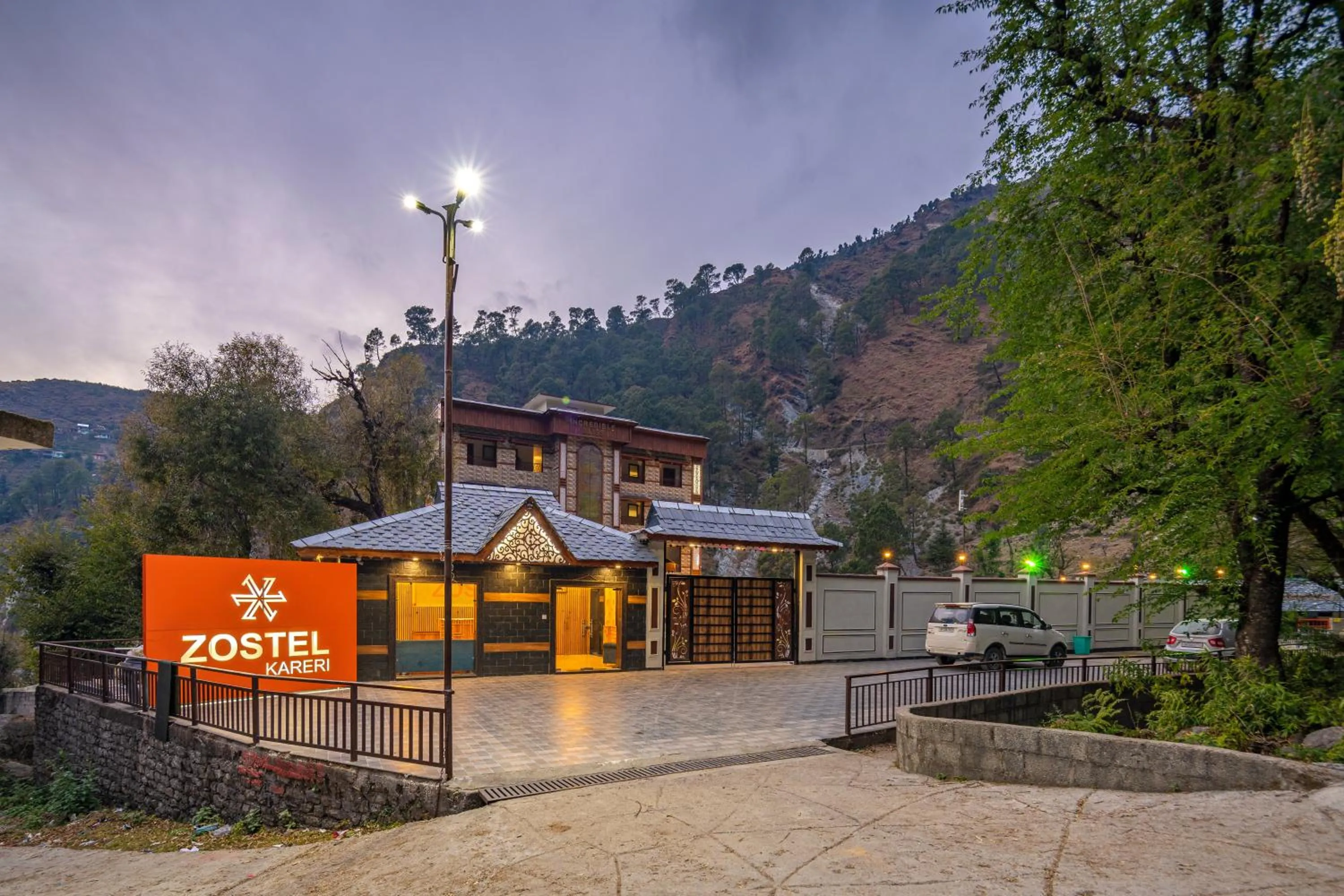 Property building in Zostel Plus Kareri