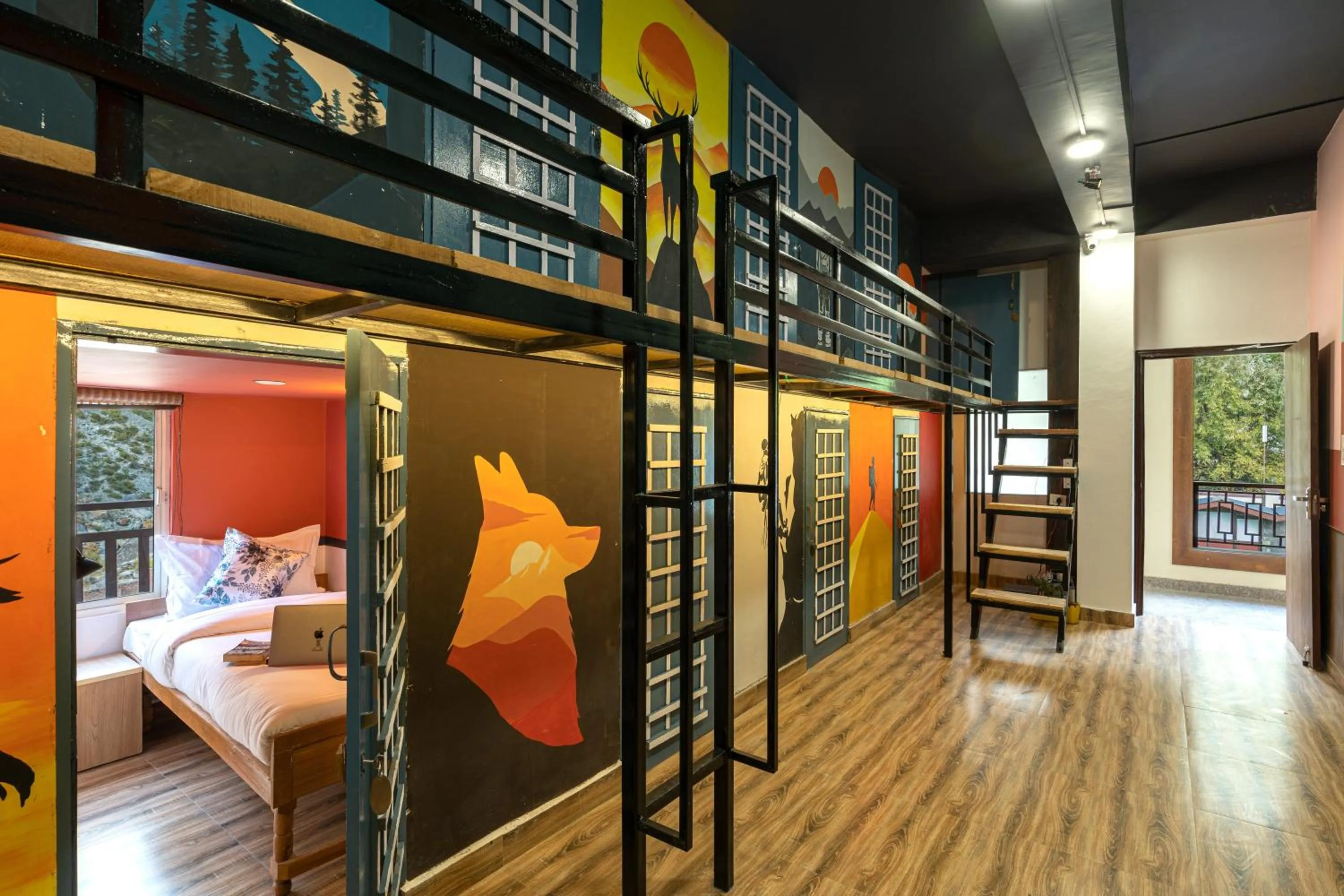 Bed in Zostel Plus Kareri