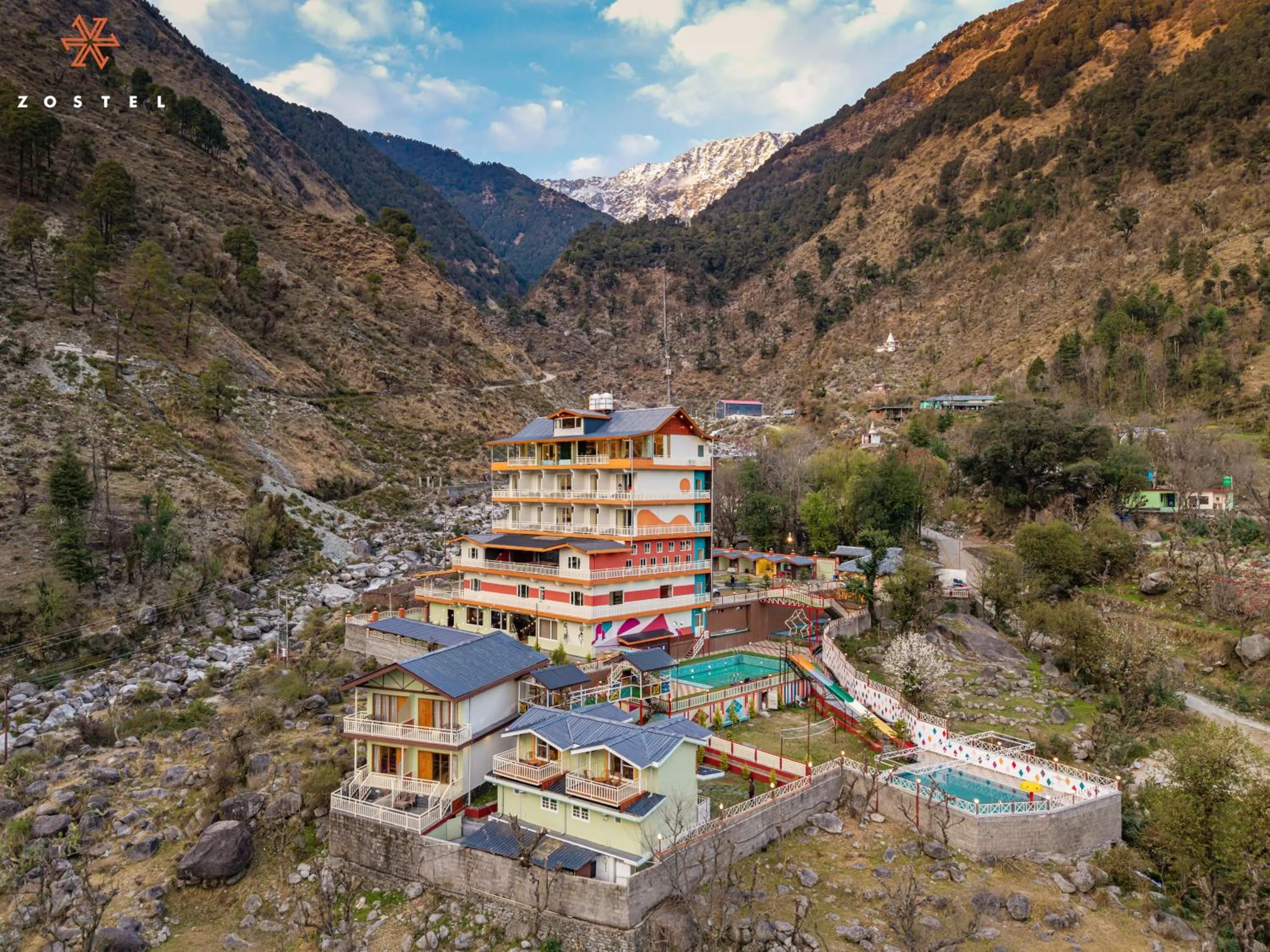 Property building in Zostel Plus Kareri