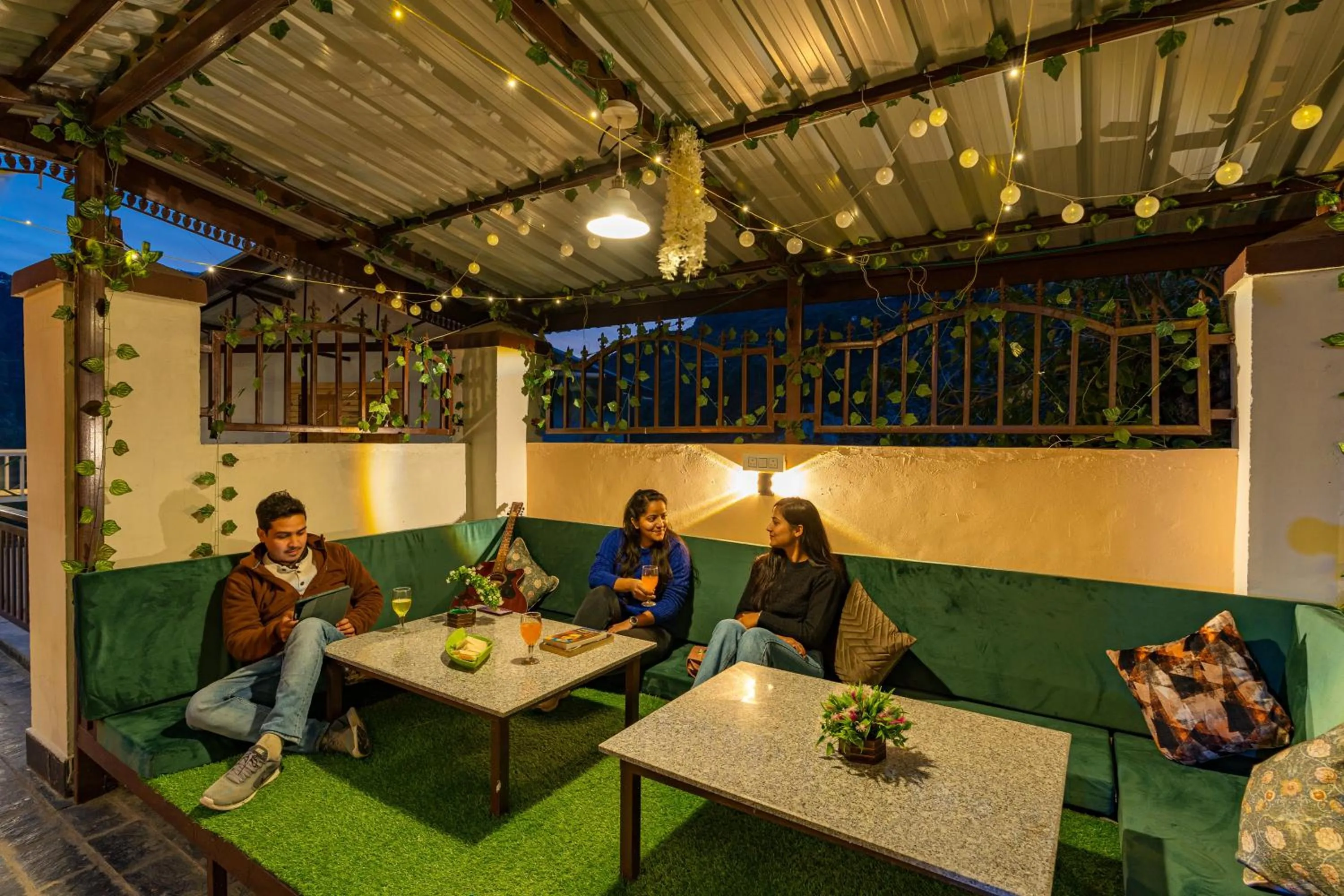 People in Zostel Plus Kareri