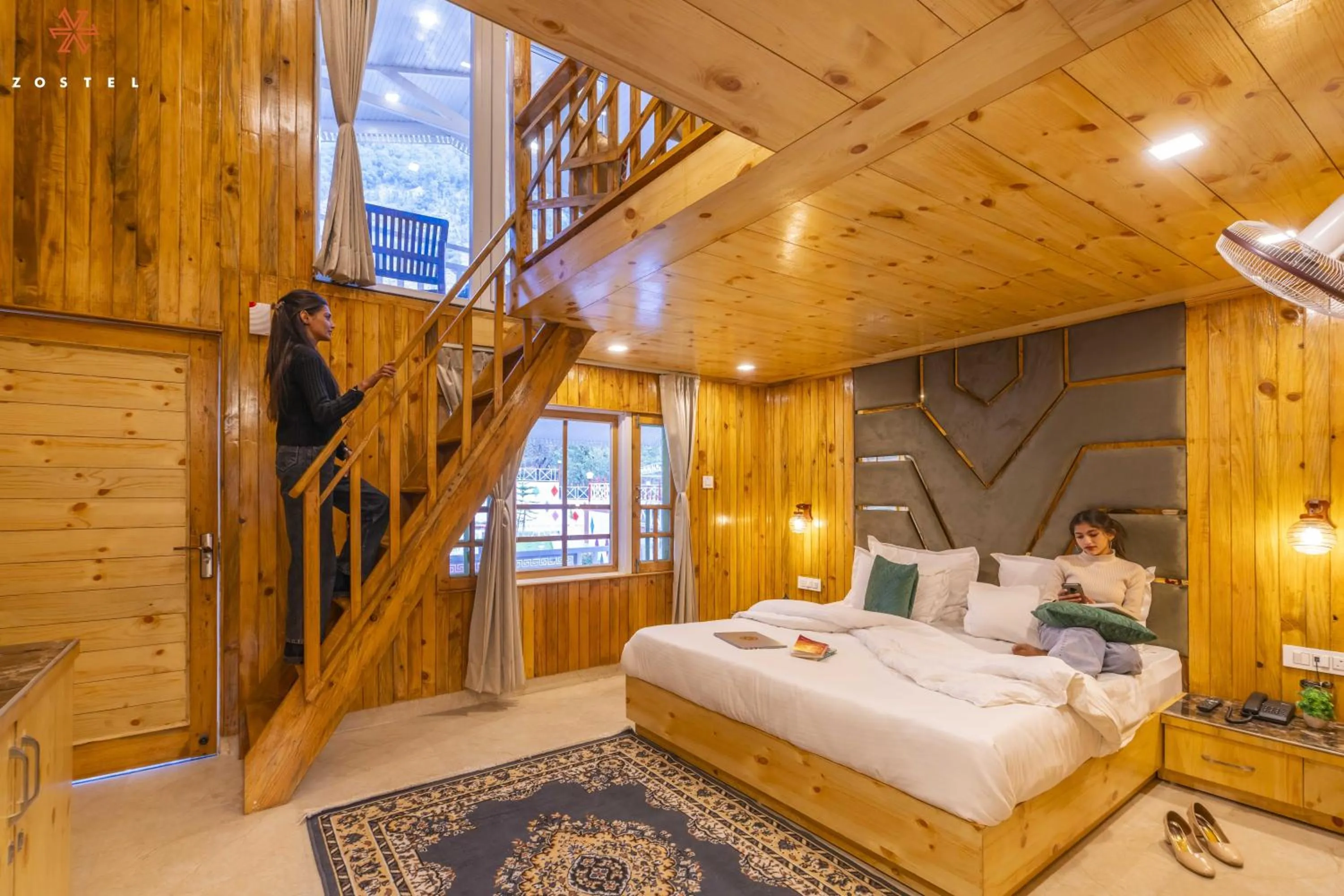 Photo of the whole room, Bed in Zostel Plus Kareri