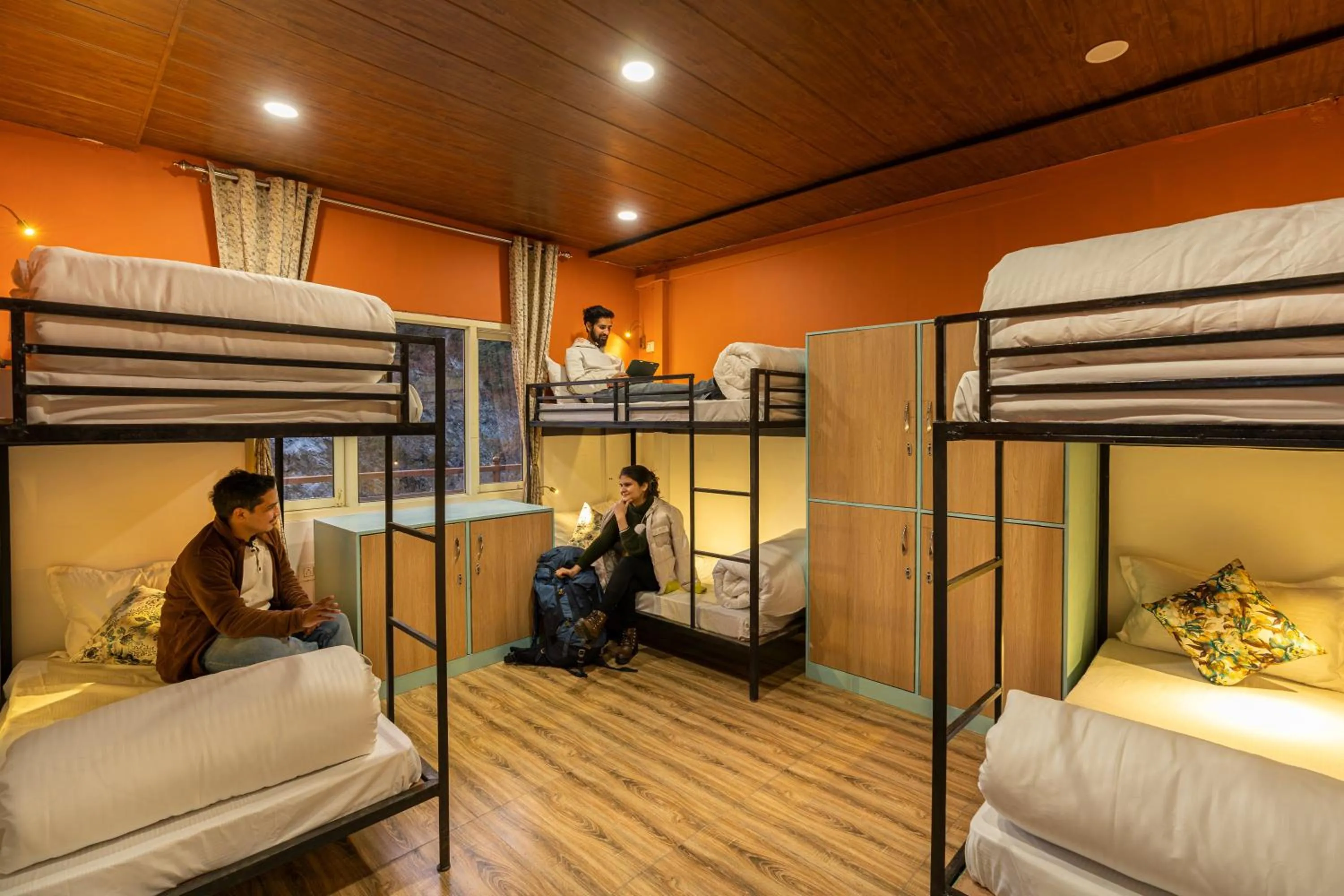 Toilet, Bed in Zostel Plus Kareri