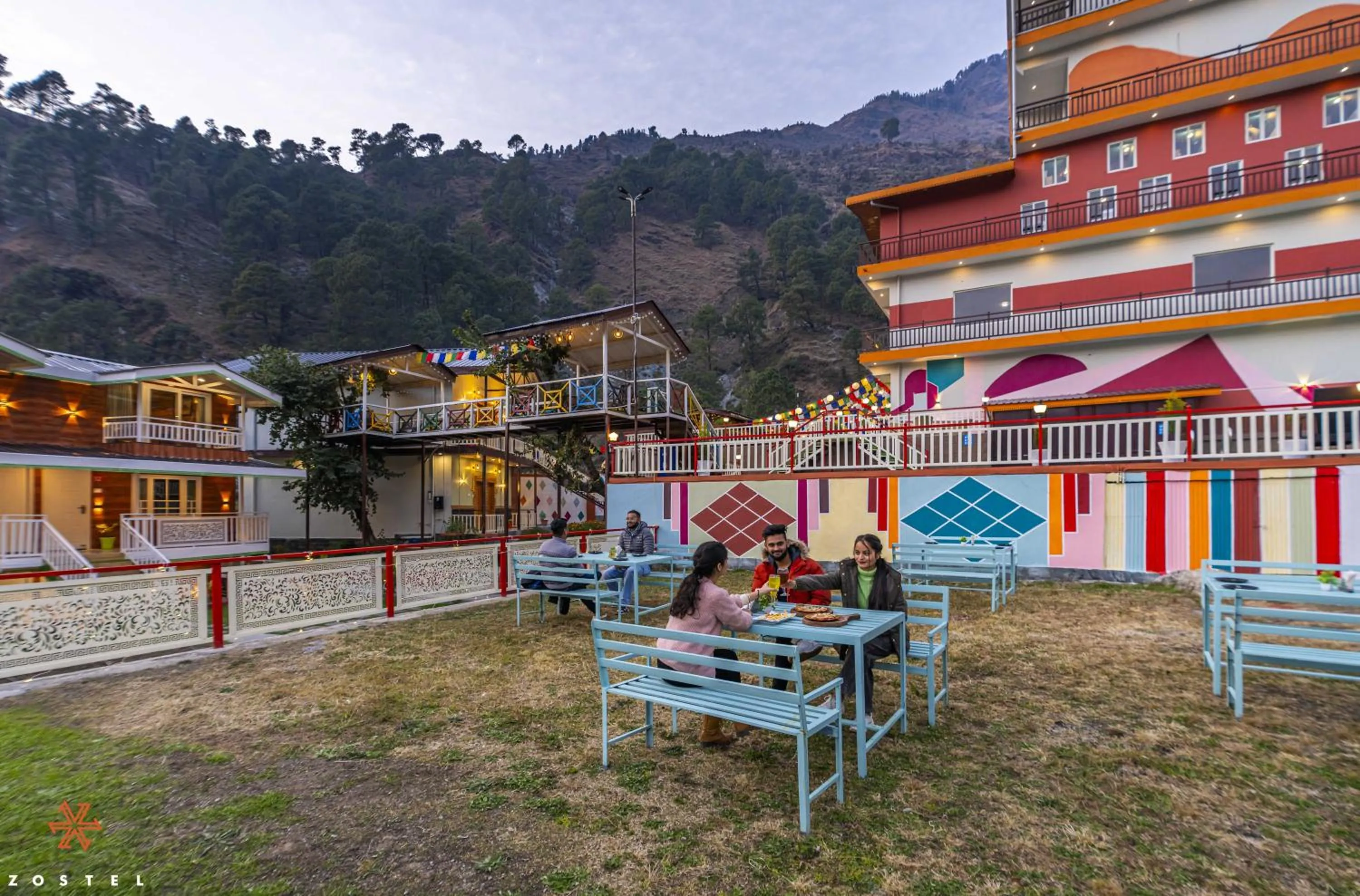 Property building in Zostel Plus Kareri