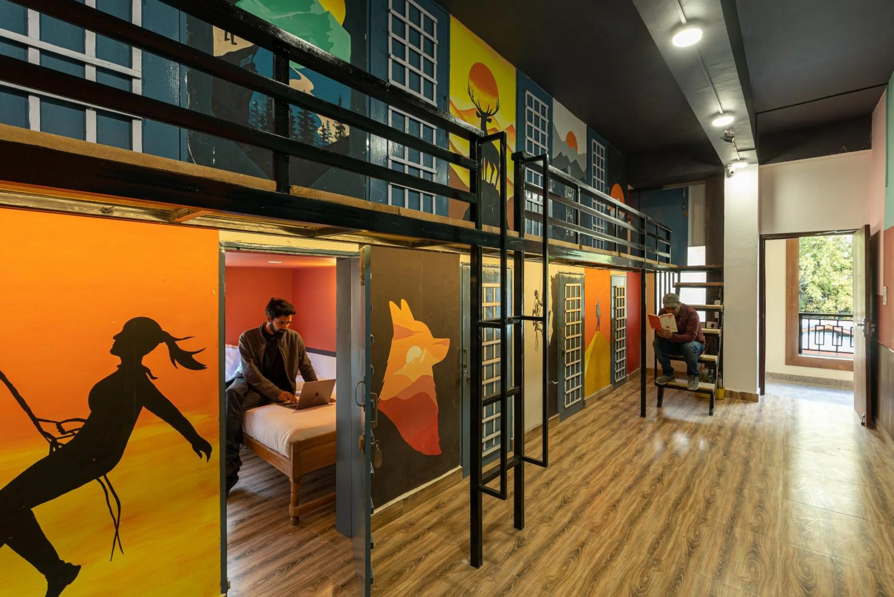 Bed in Zostel Plus Kareri