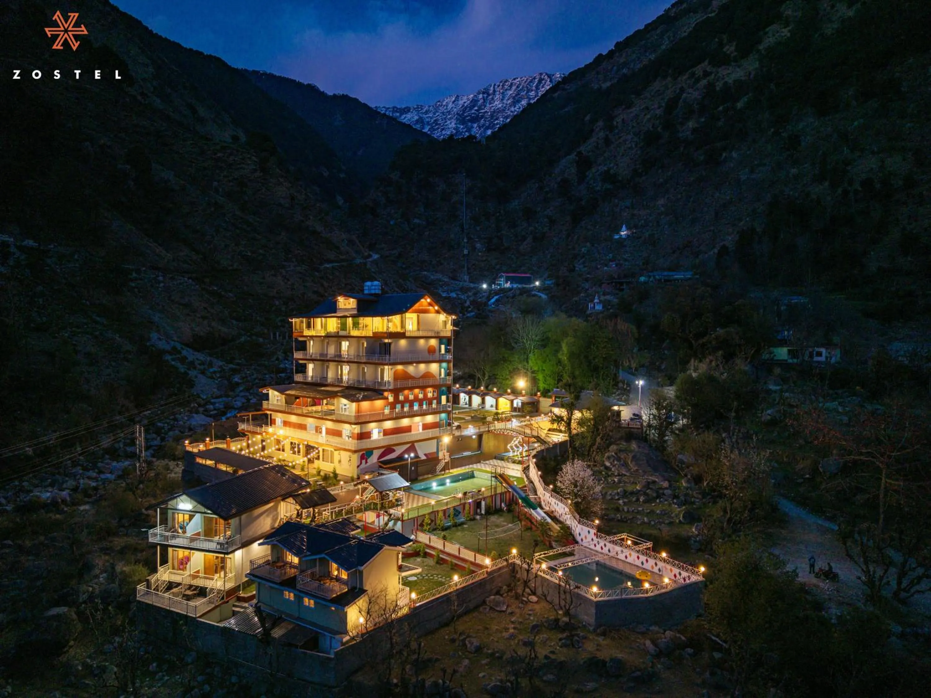 Property building in Zostel Plus Kareri