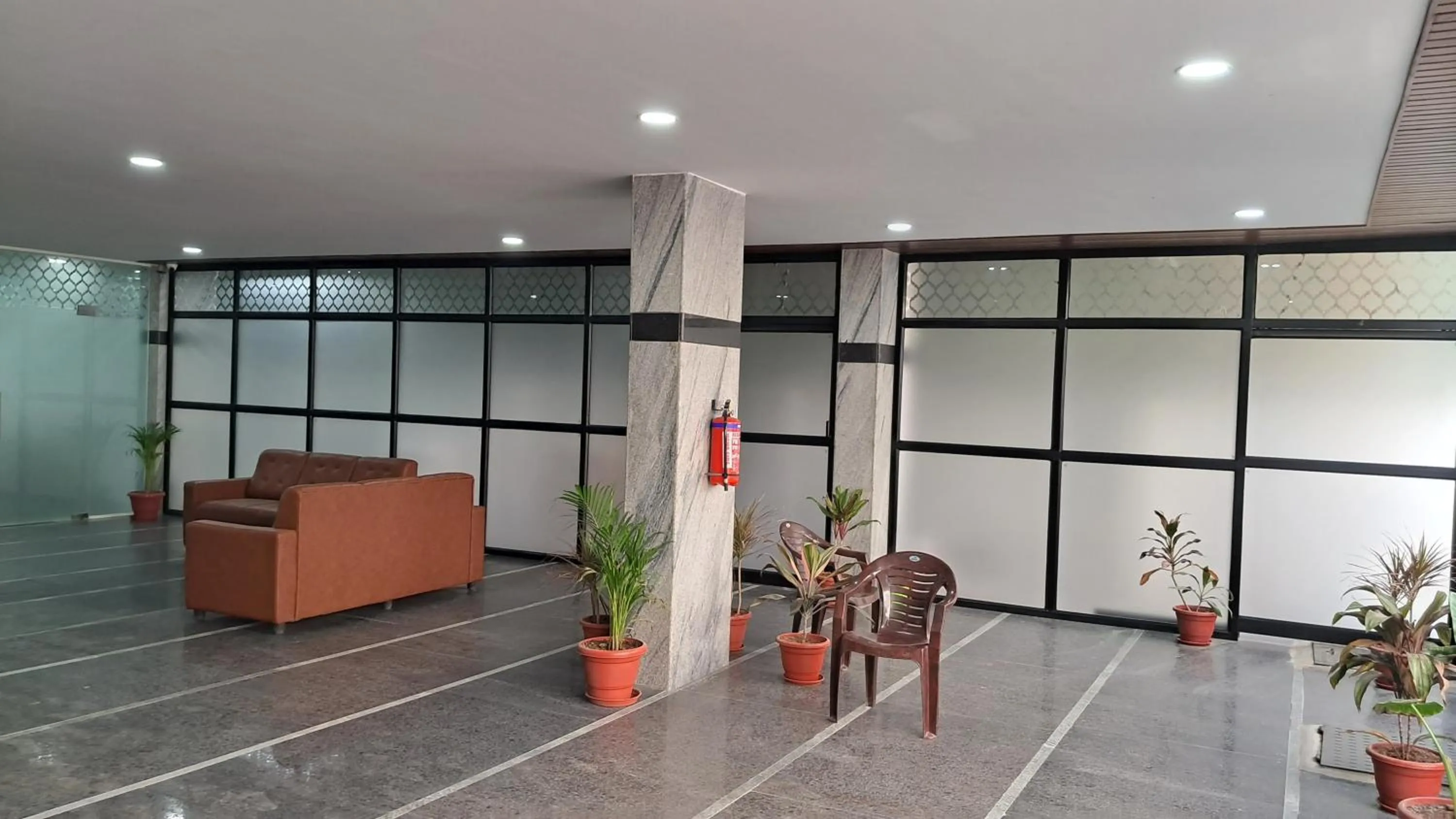 Lobby or reception in The Balcony Hotel