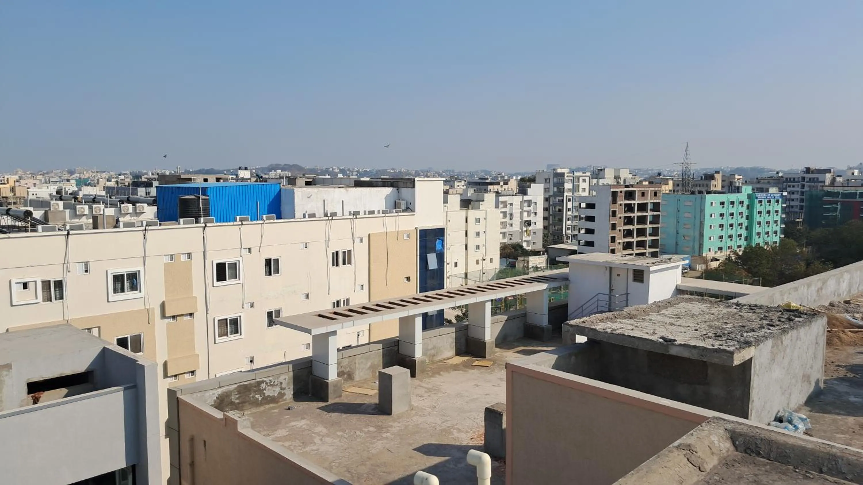 City view in The Balcony Hotel