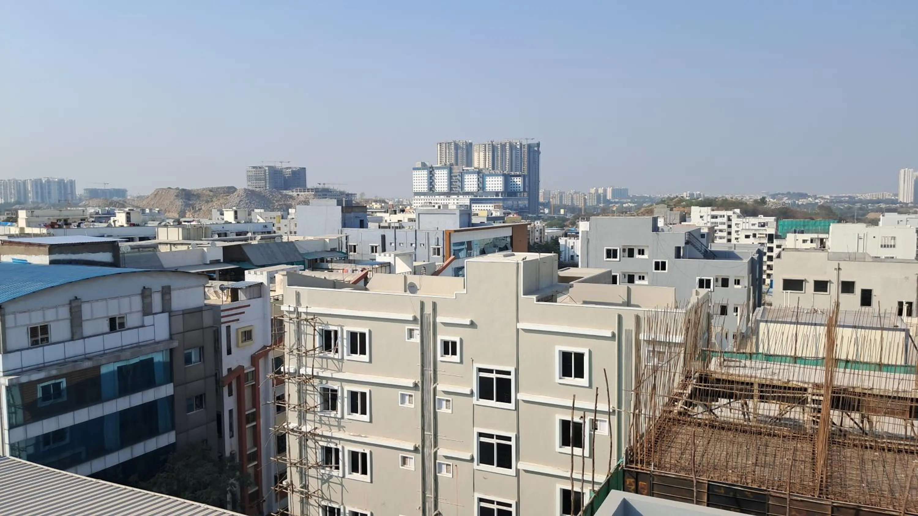 City view in The Balcony Hotel