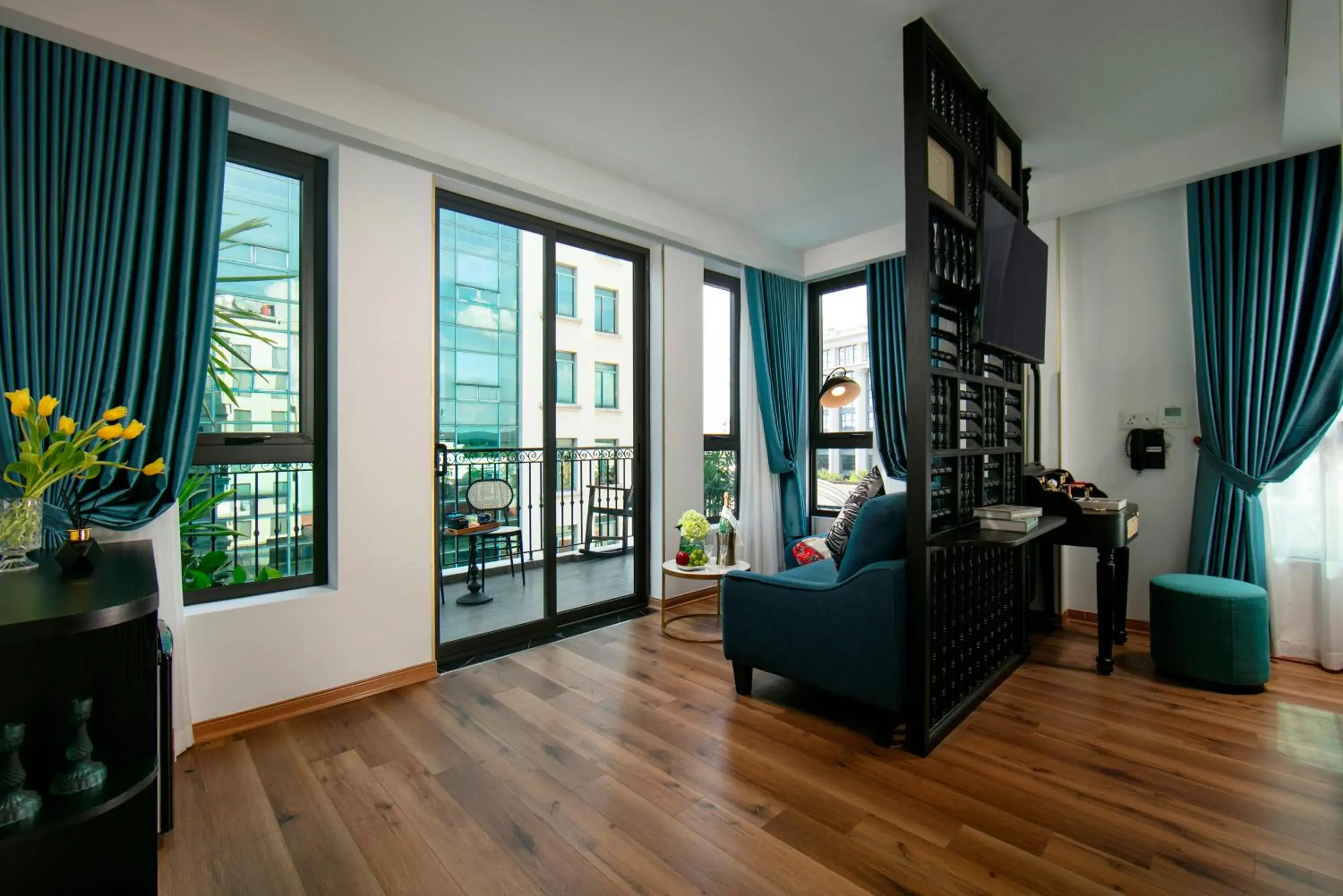 Living room in Hotel De Rond Living room in Hotel De Rond