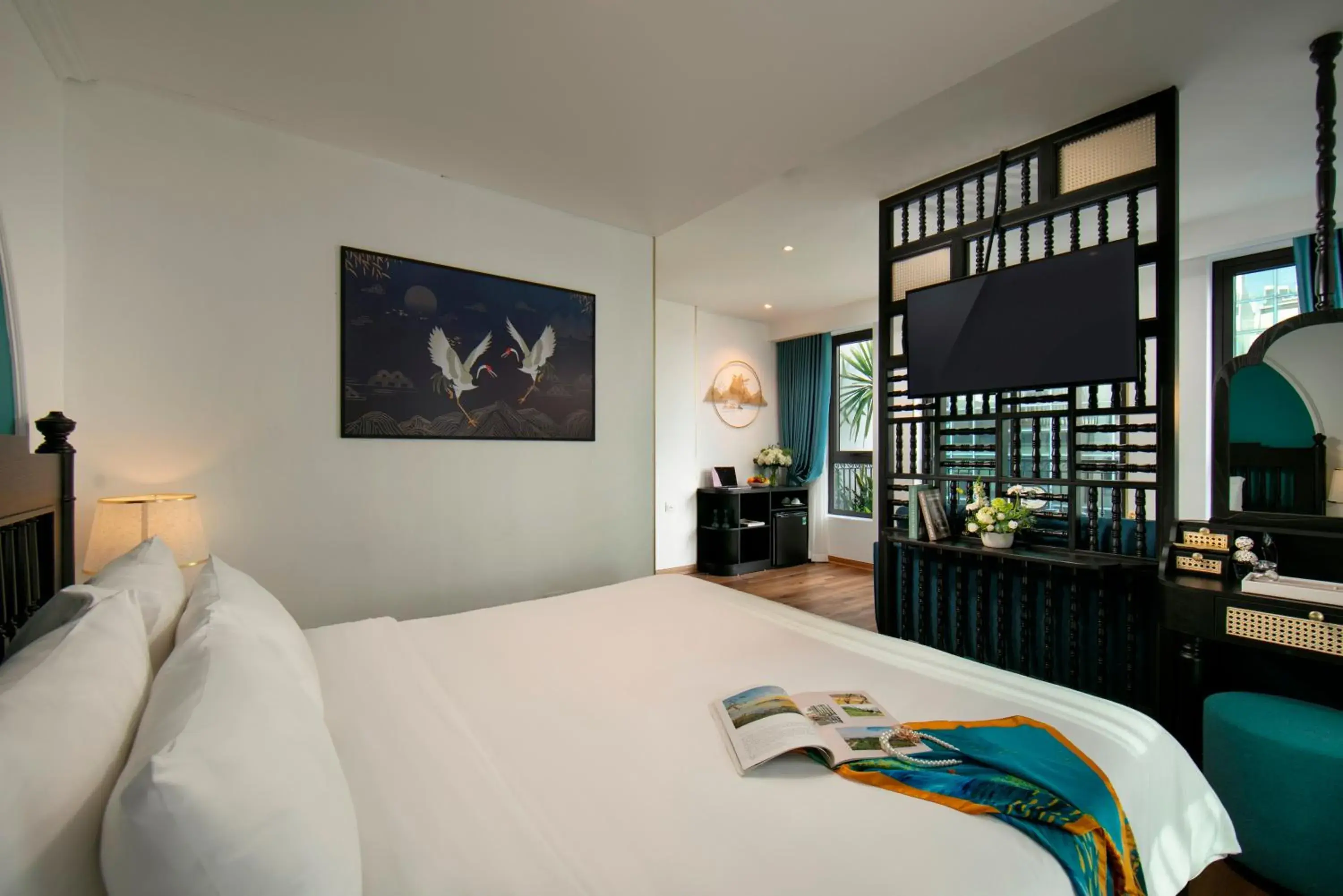 TV and multimedia, Bed in Hotel De Rond TV and multimedia, Bed in Hotel De Rond