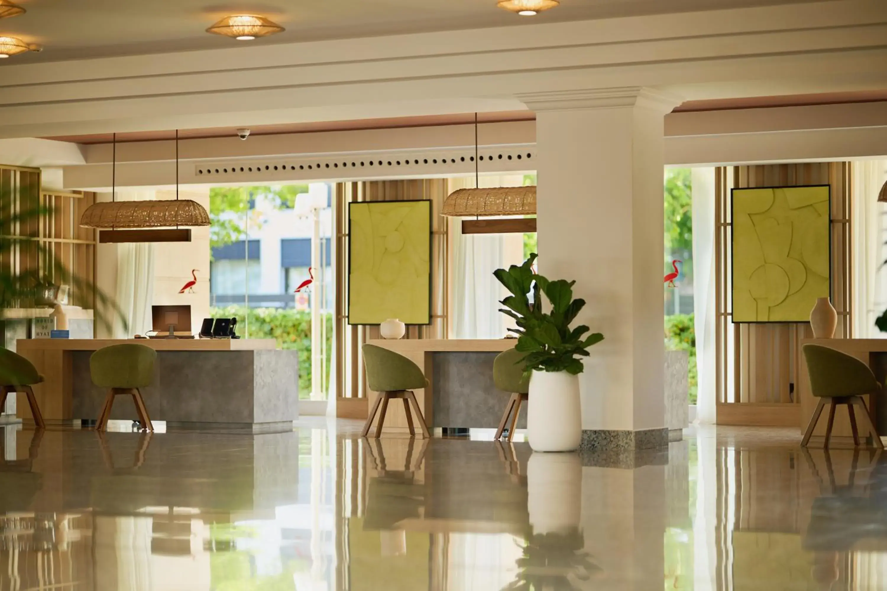 Lobby or reception in Sarena de Muro Resort Mallorca, part of Destination by Hyatt Lobby or reception in Sarena de Muro Resort Mallorca, part of Destination by Hyatt