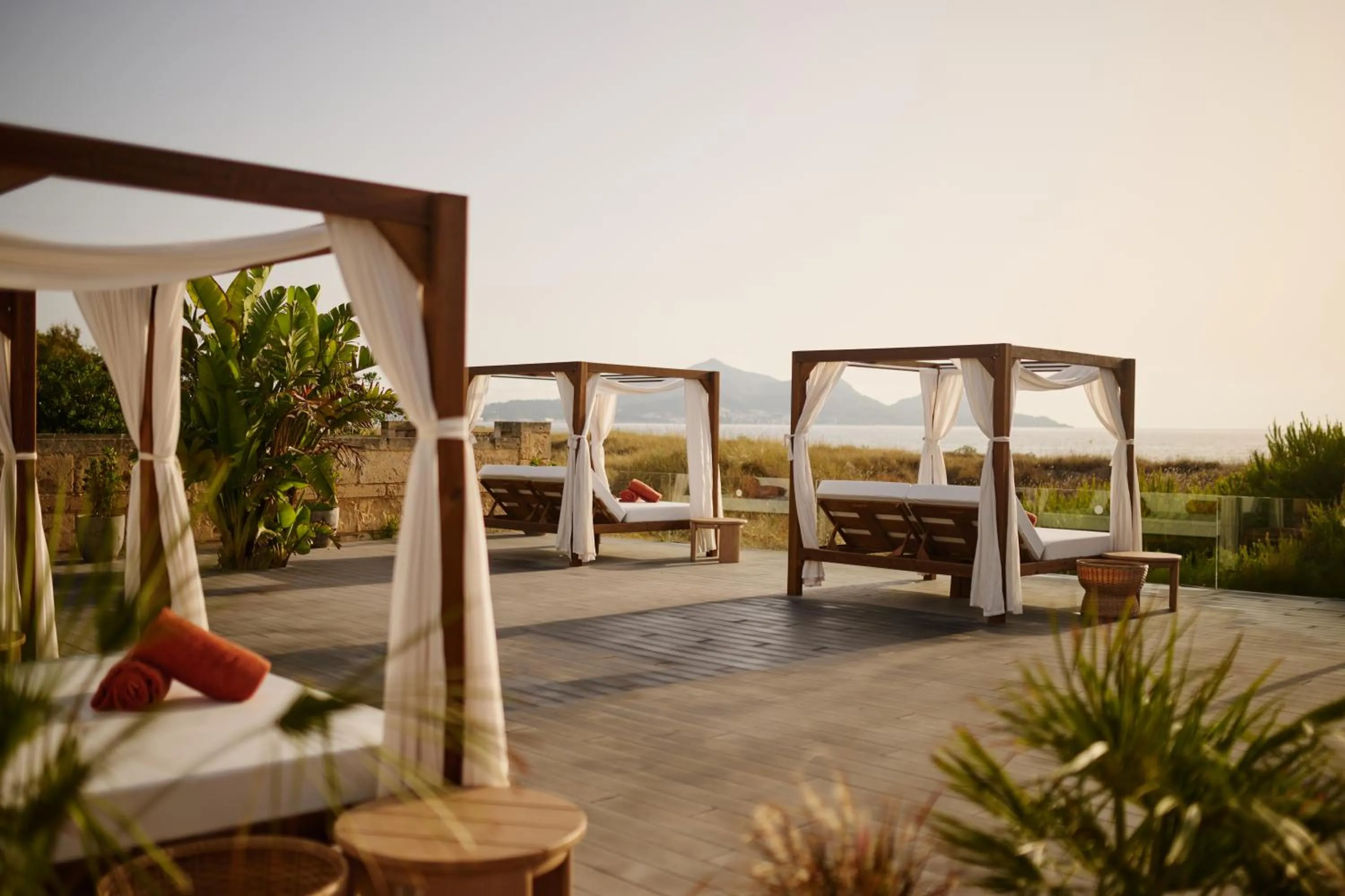 Solarium in Sarena de Muro Resort Mallorca, part of Destination by Hyatt