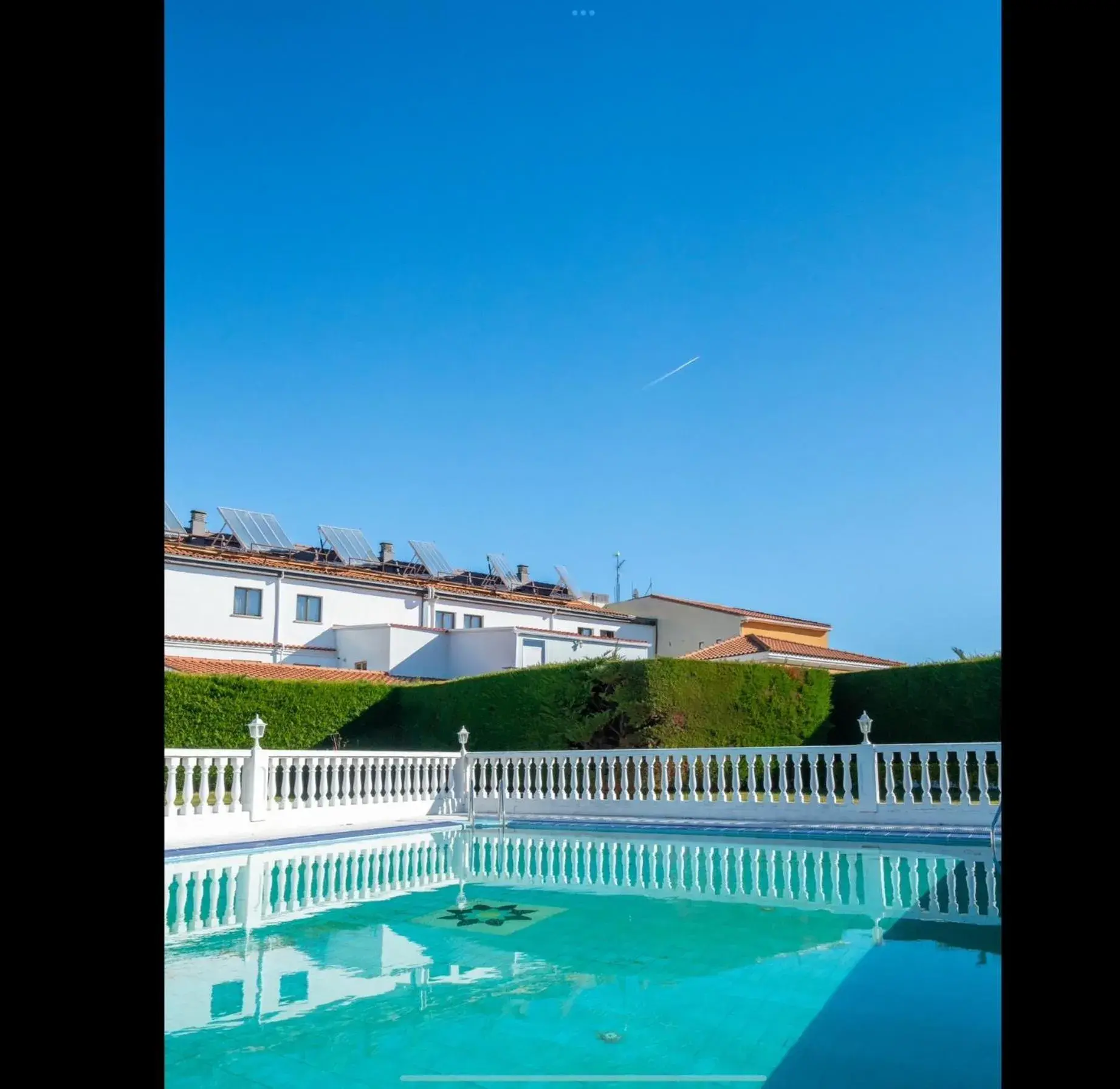 Pool view in Hotel Mozárbez Salamanca Pool view in Hotel Mozárbez Salamanca