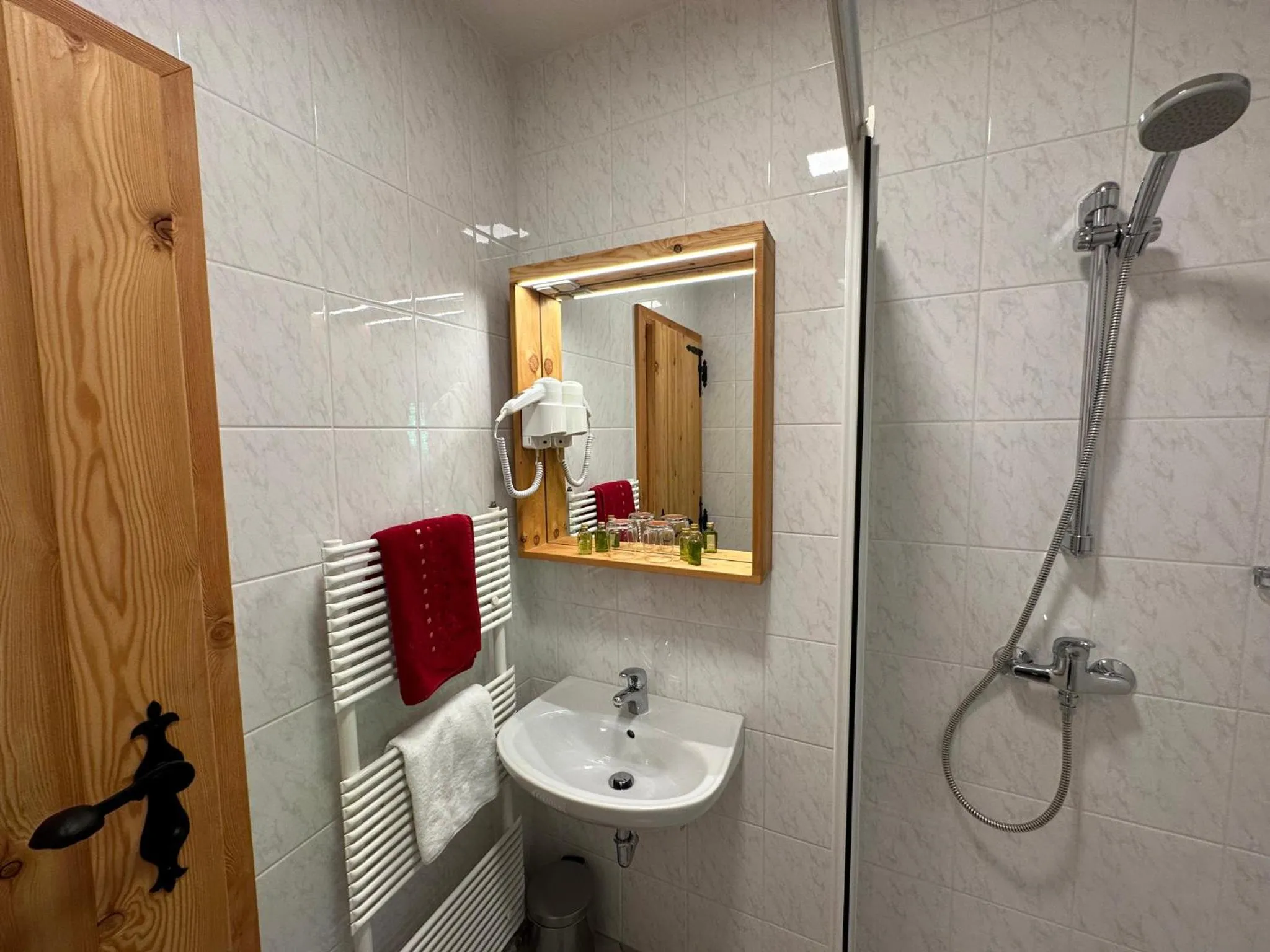 Shower in Hotel ŠURC