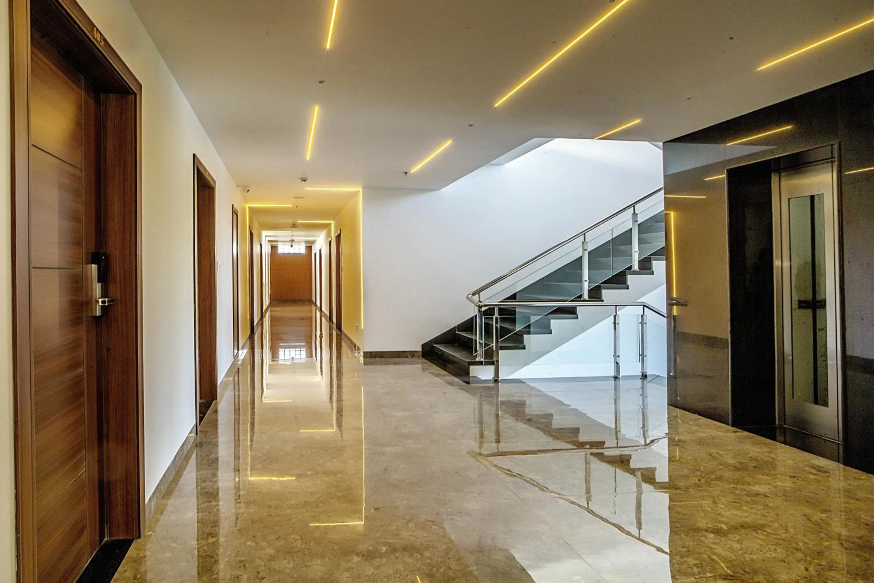 elevator in THE MANGAL VIEW RESIDENCY - A Luxury Boutique Business Hotel