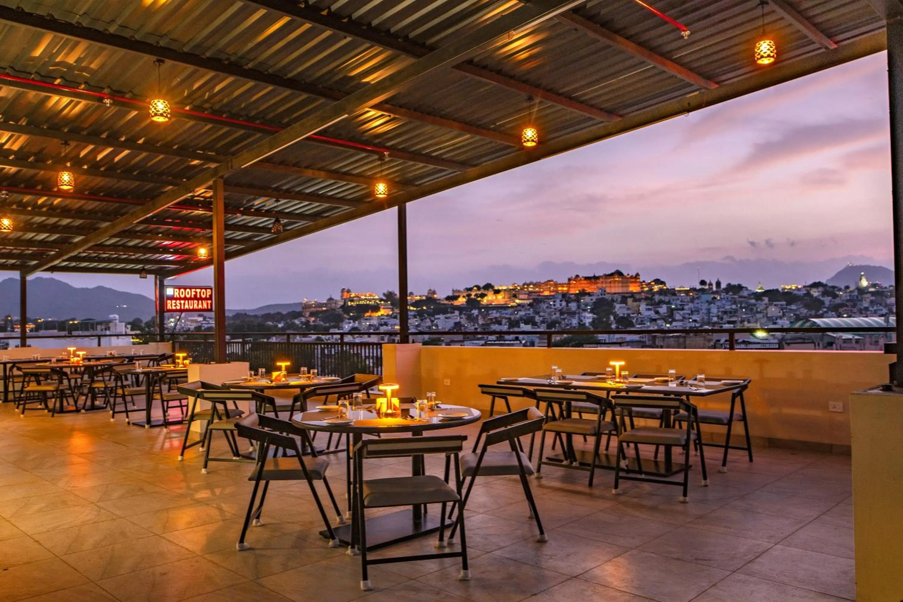 Restaurant/places to eat in THE MANGAL VIEW RESIDENCY - A Luxury Boutique Business Hotel