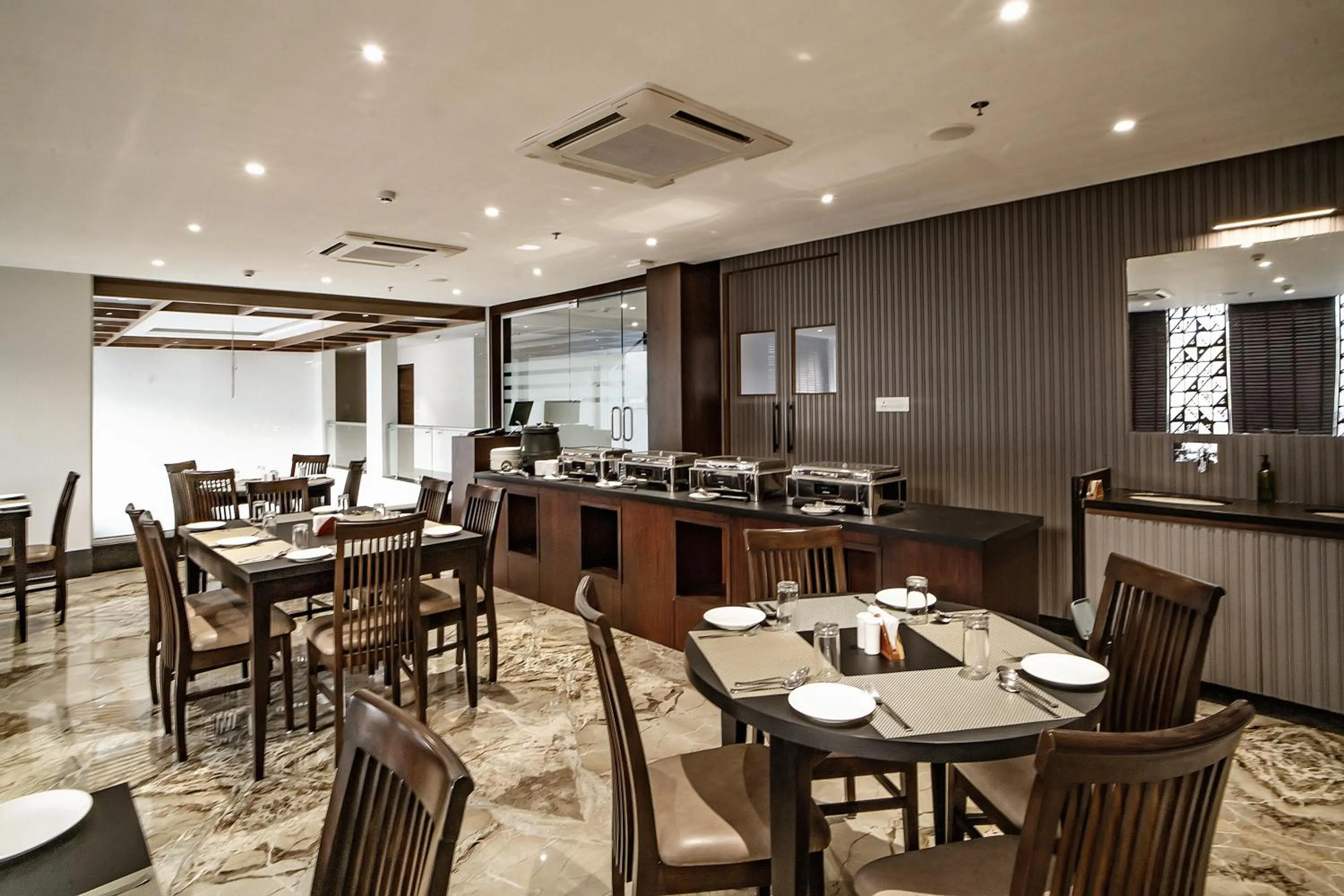 Restaurant/places to eat in THE MANGAL VIEW RESIDENCY - A Luxury Boutique Business Hotel