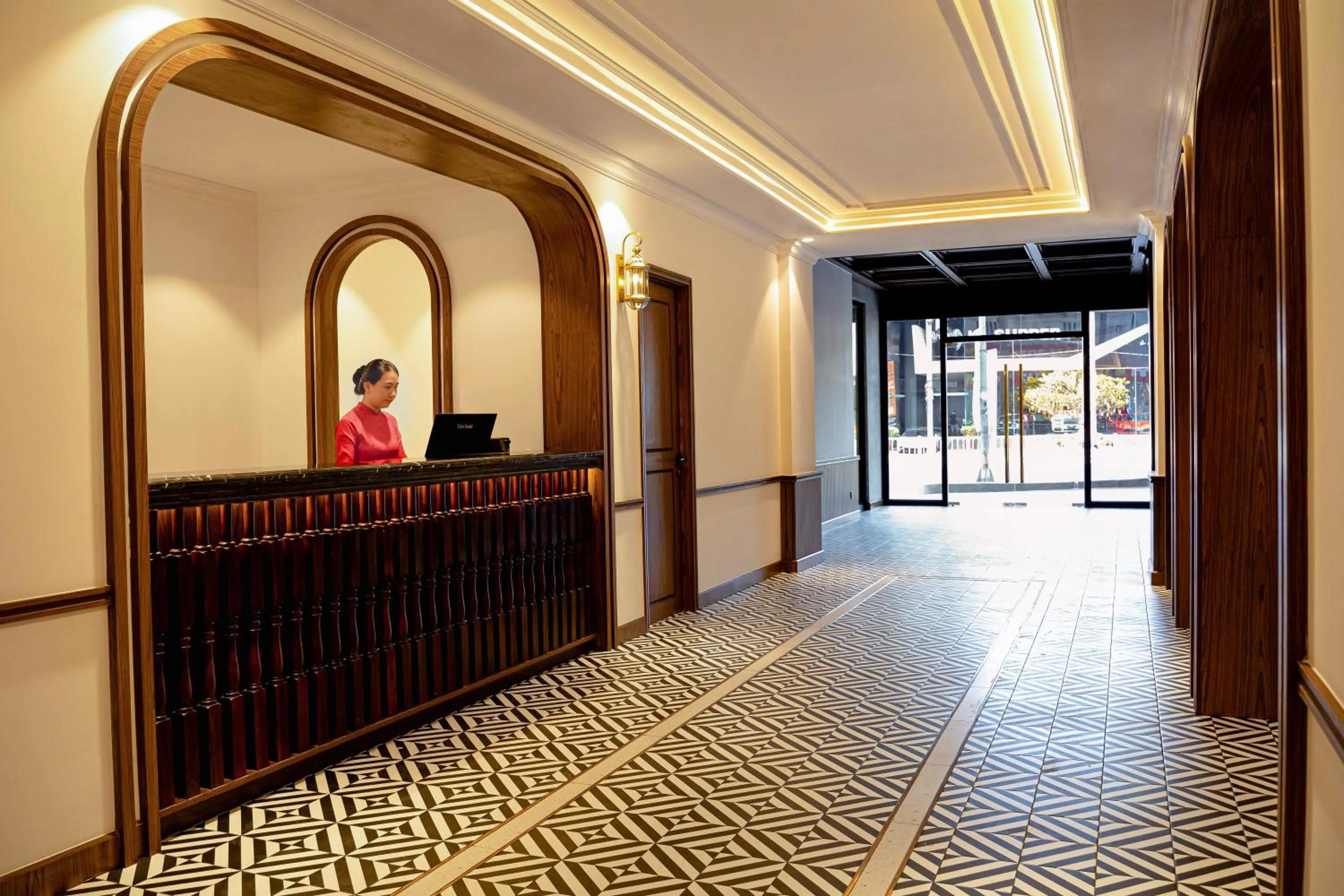 Lobby or reception in Dai Nam Boutique Hotel