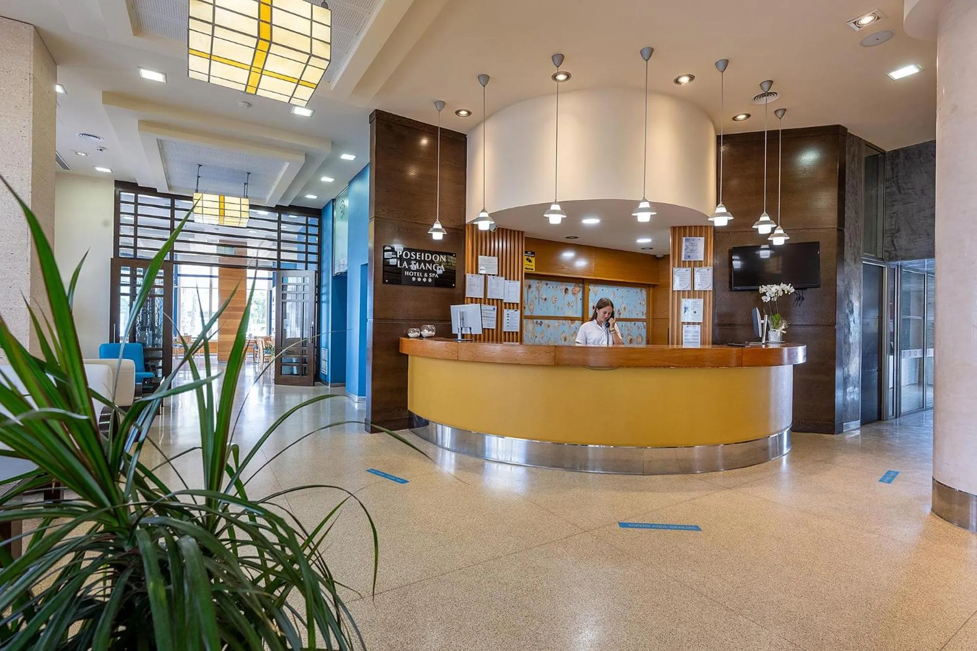 Lobby or reception in Poseidon La Manga Hotel & Spa - Designed for Adults