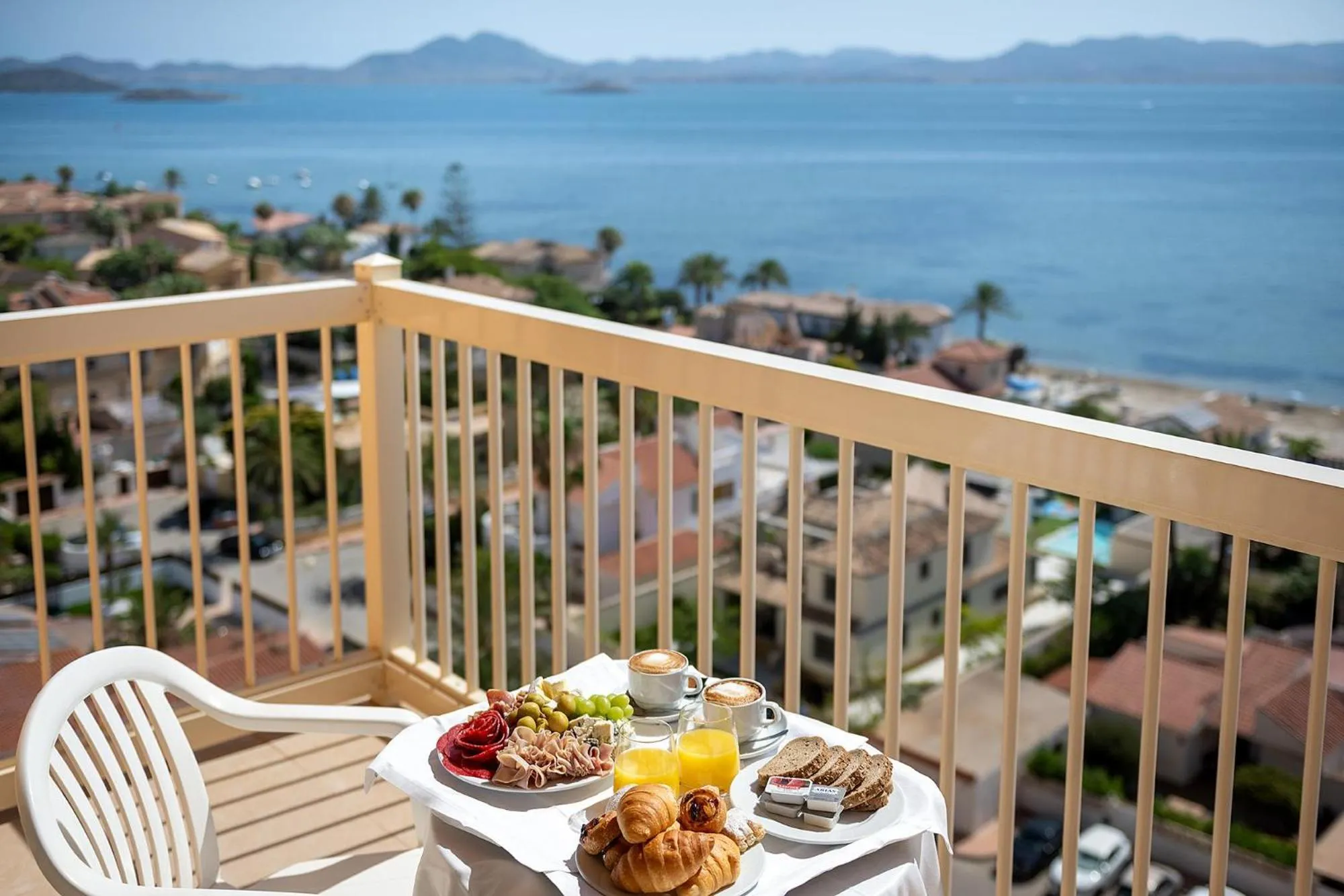 Balcony/Terrace in Poseidon La Manga Hotel & Spa - Designed for Adults
