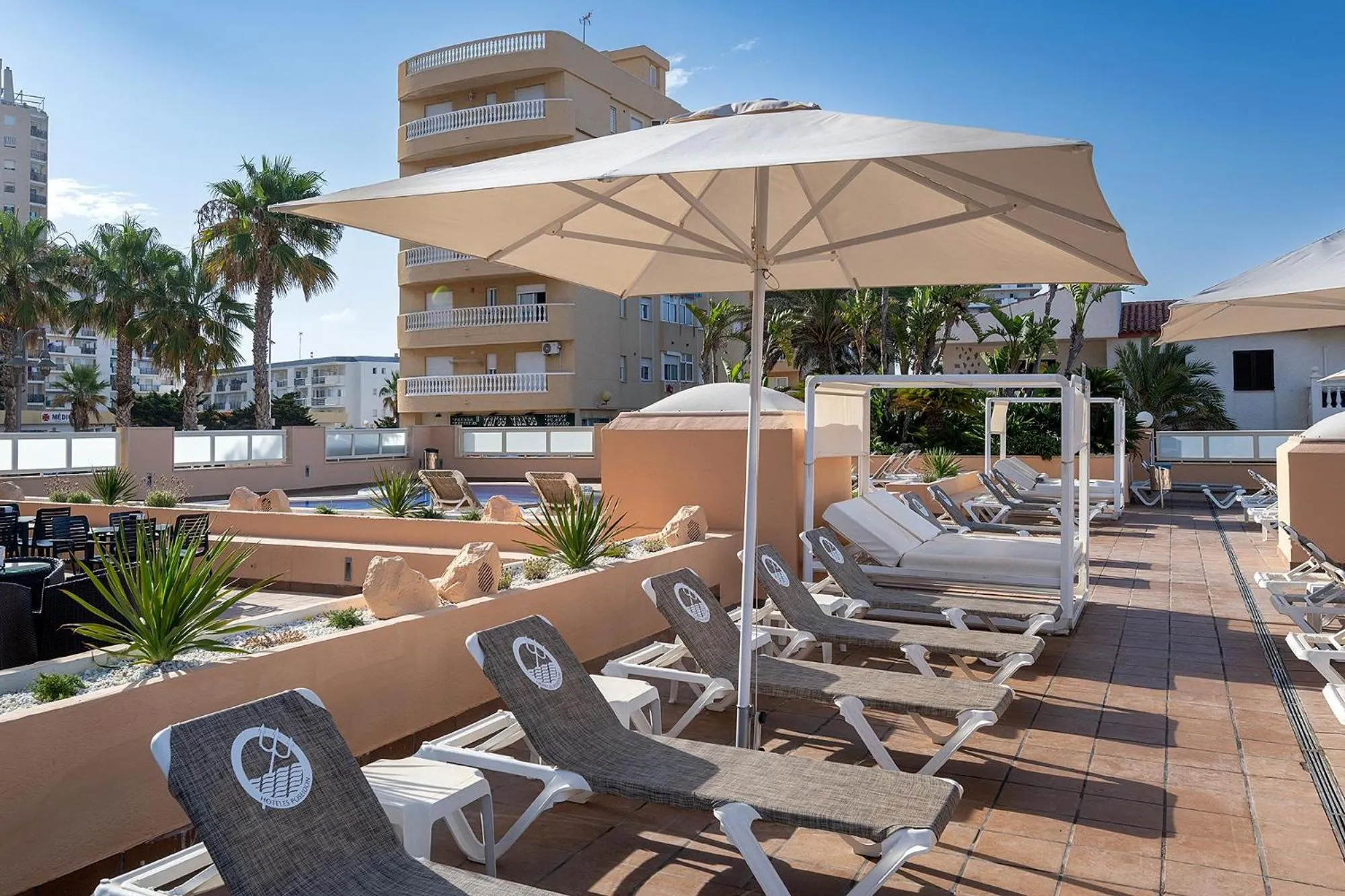 Balcony/Terrace in Poseidon La Manga Hotel & Spa - Designed for Adults