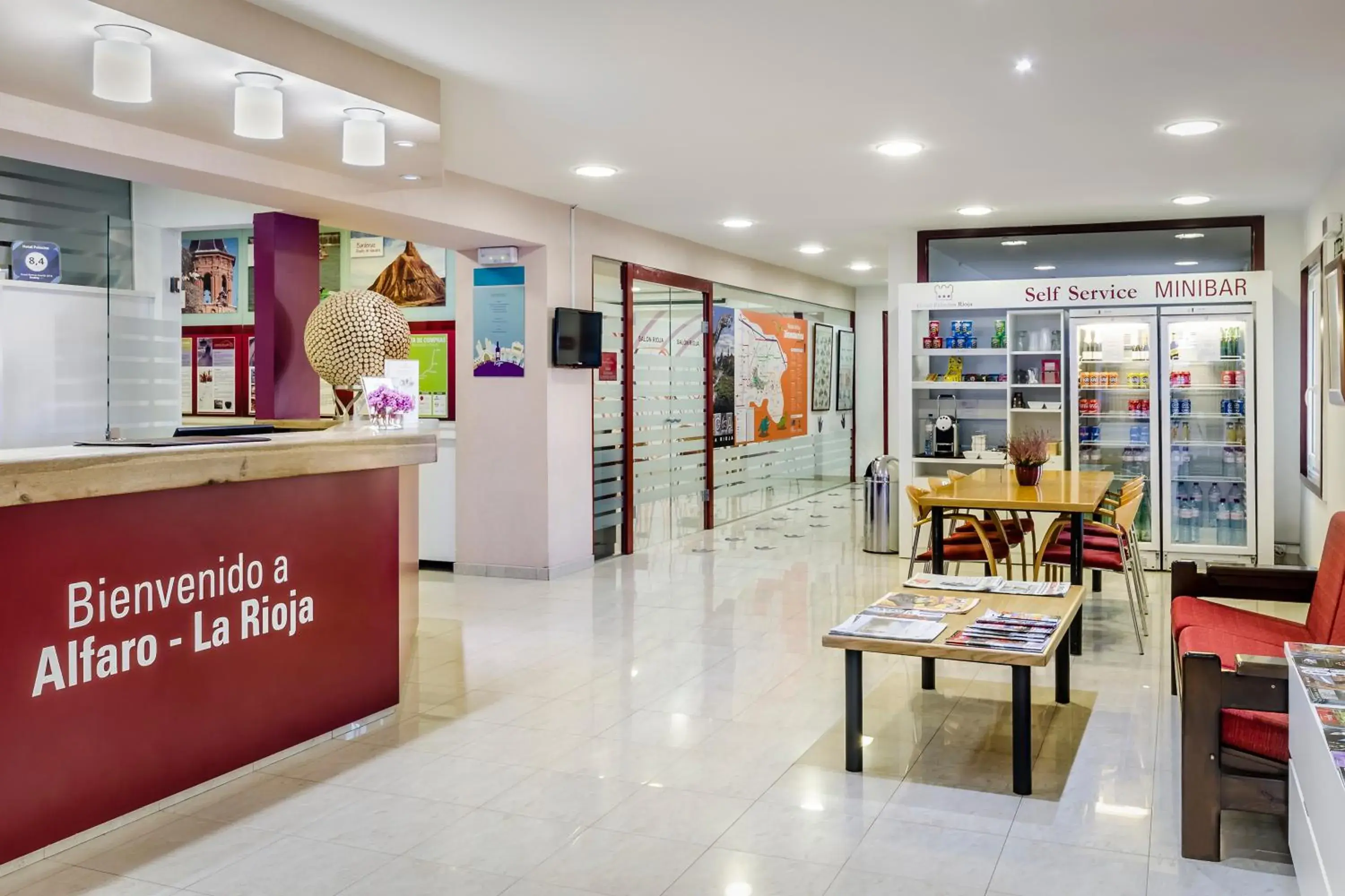 Lobby or reception in Hotel Palacios Lobby or reception in Hotel Palacios