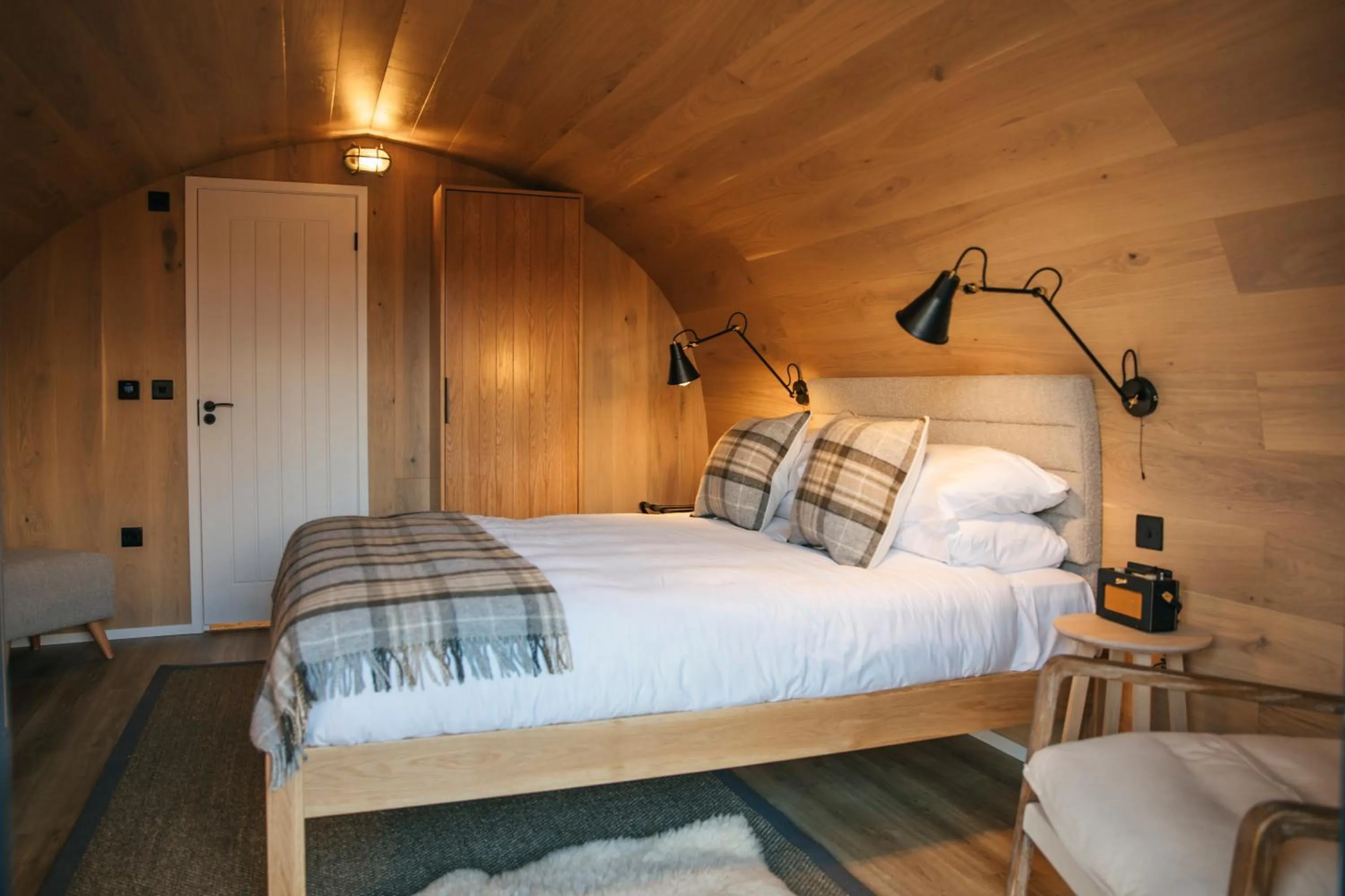 Bedroom, Bed in Bracken Hide Hotel
