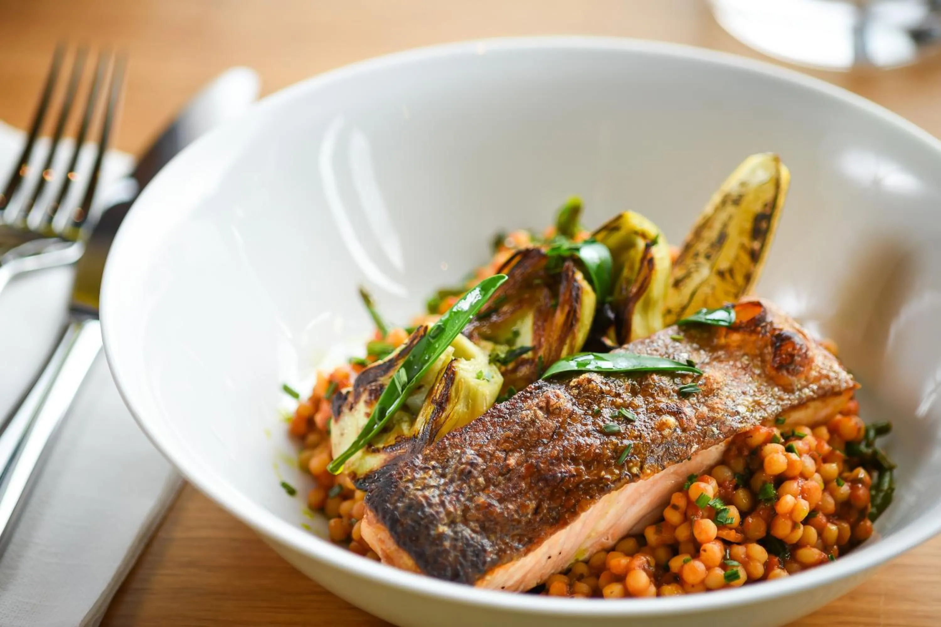 Food in Bracken Hide Hotel