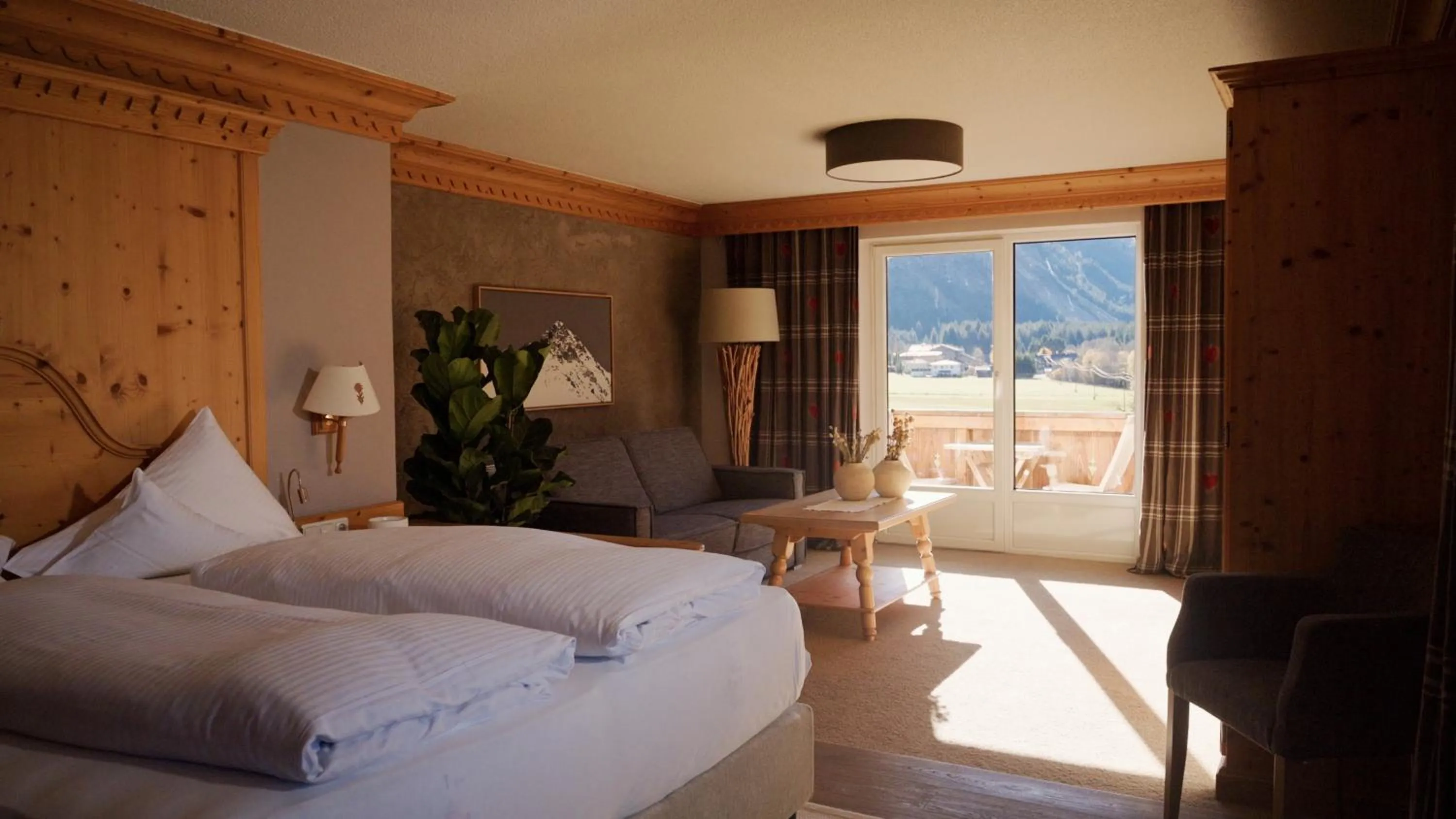 Bed in Hotel Hohenfels