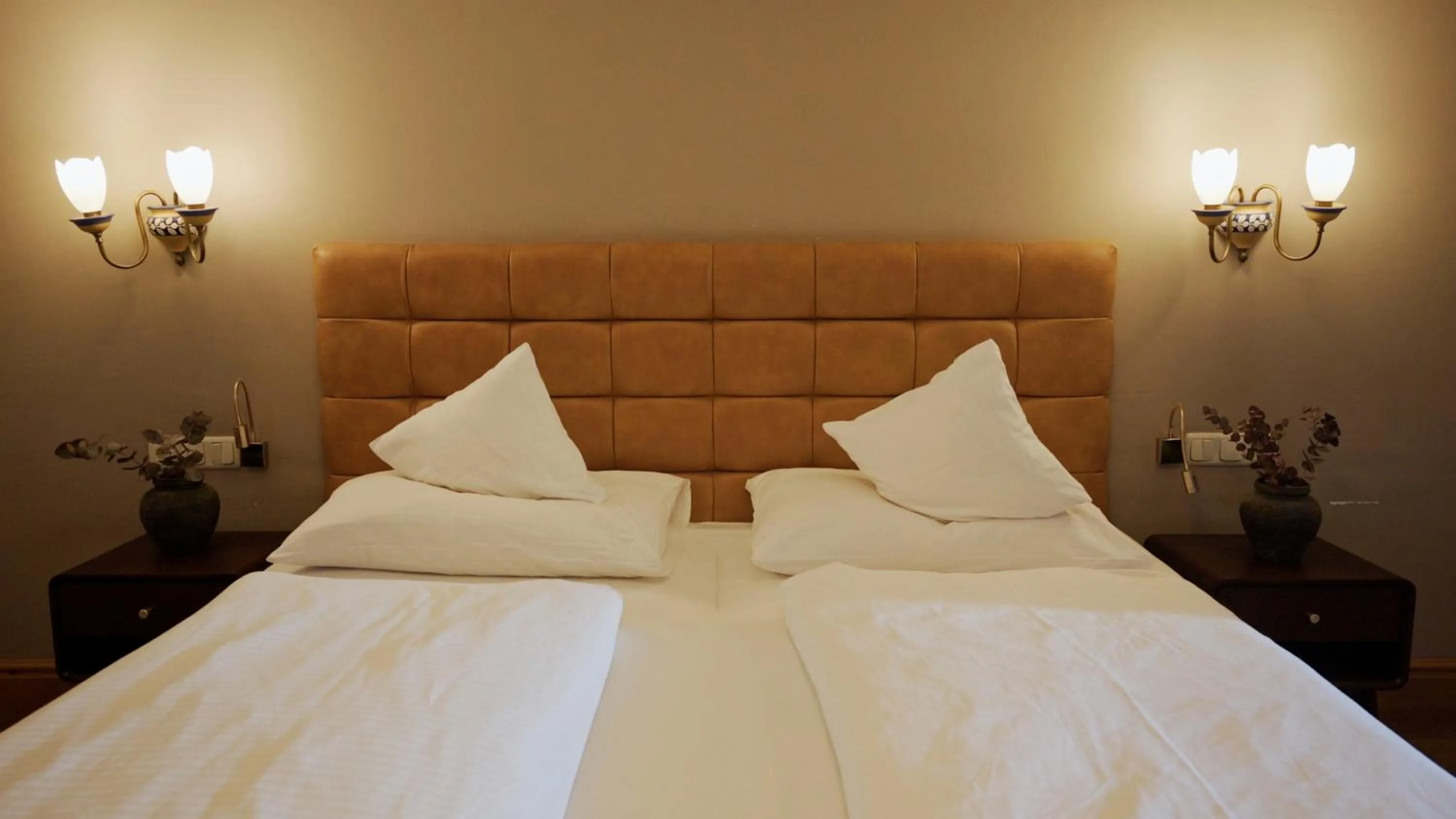 Bed in Hotel Hohenfels