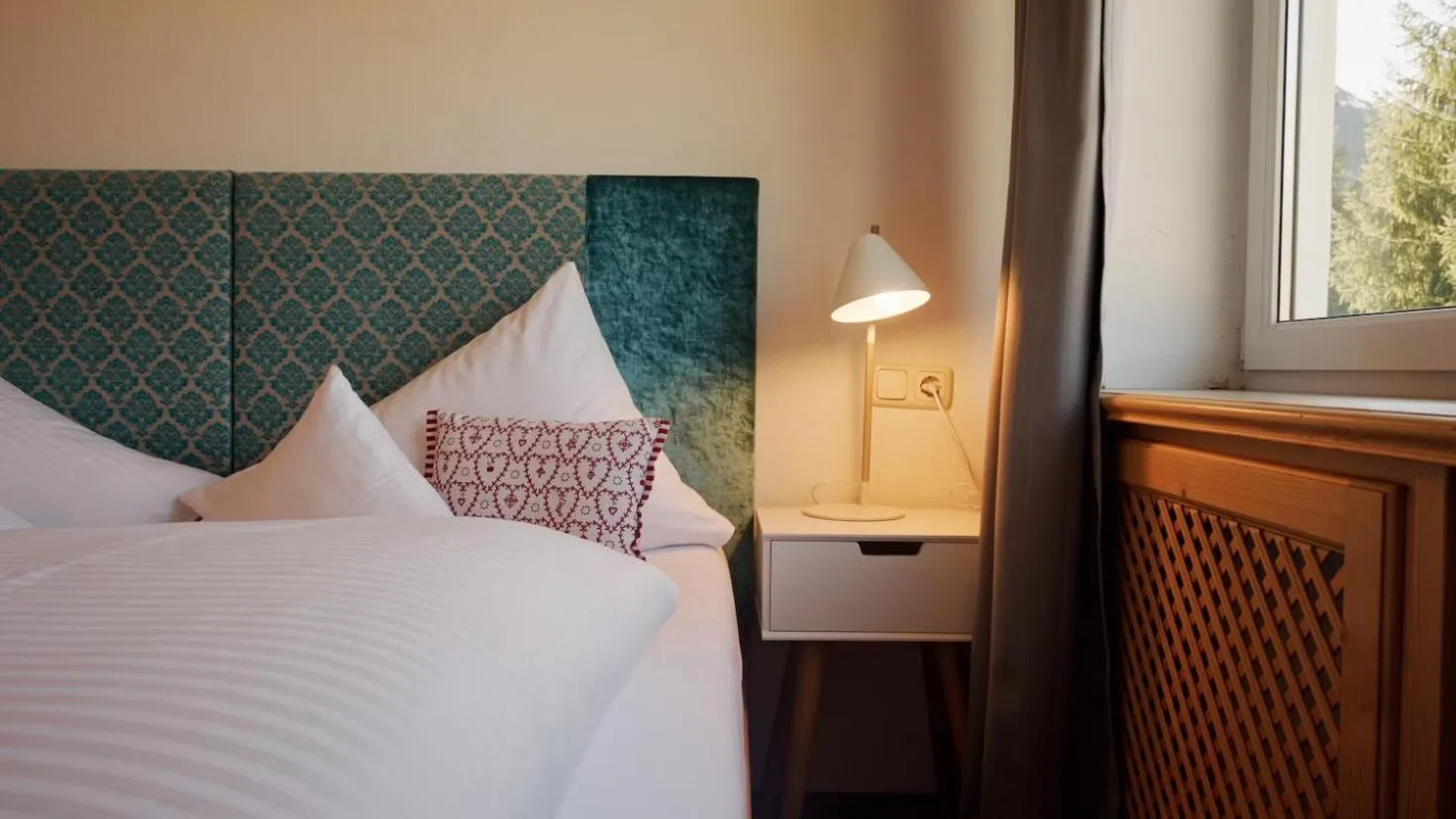 Bed in Hotel Hohenfels