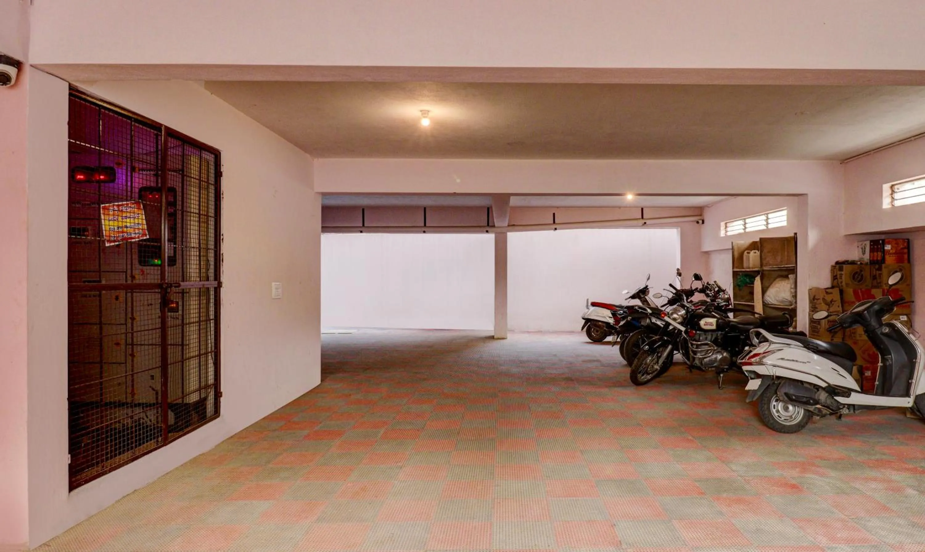 Parking in Treebo Three Street Inn