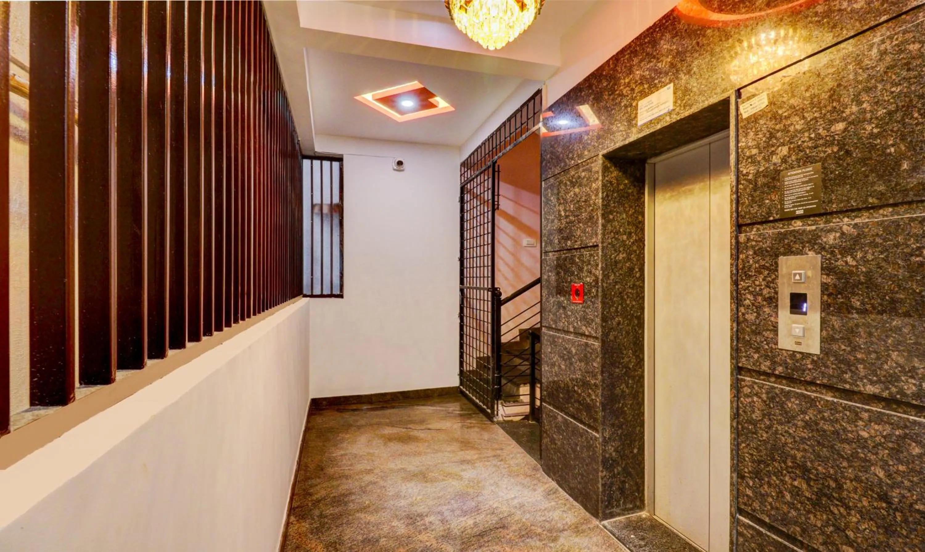 elevator in Treebo Three Street Inn