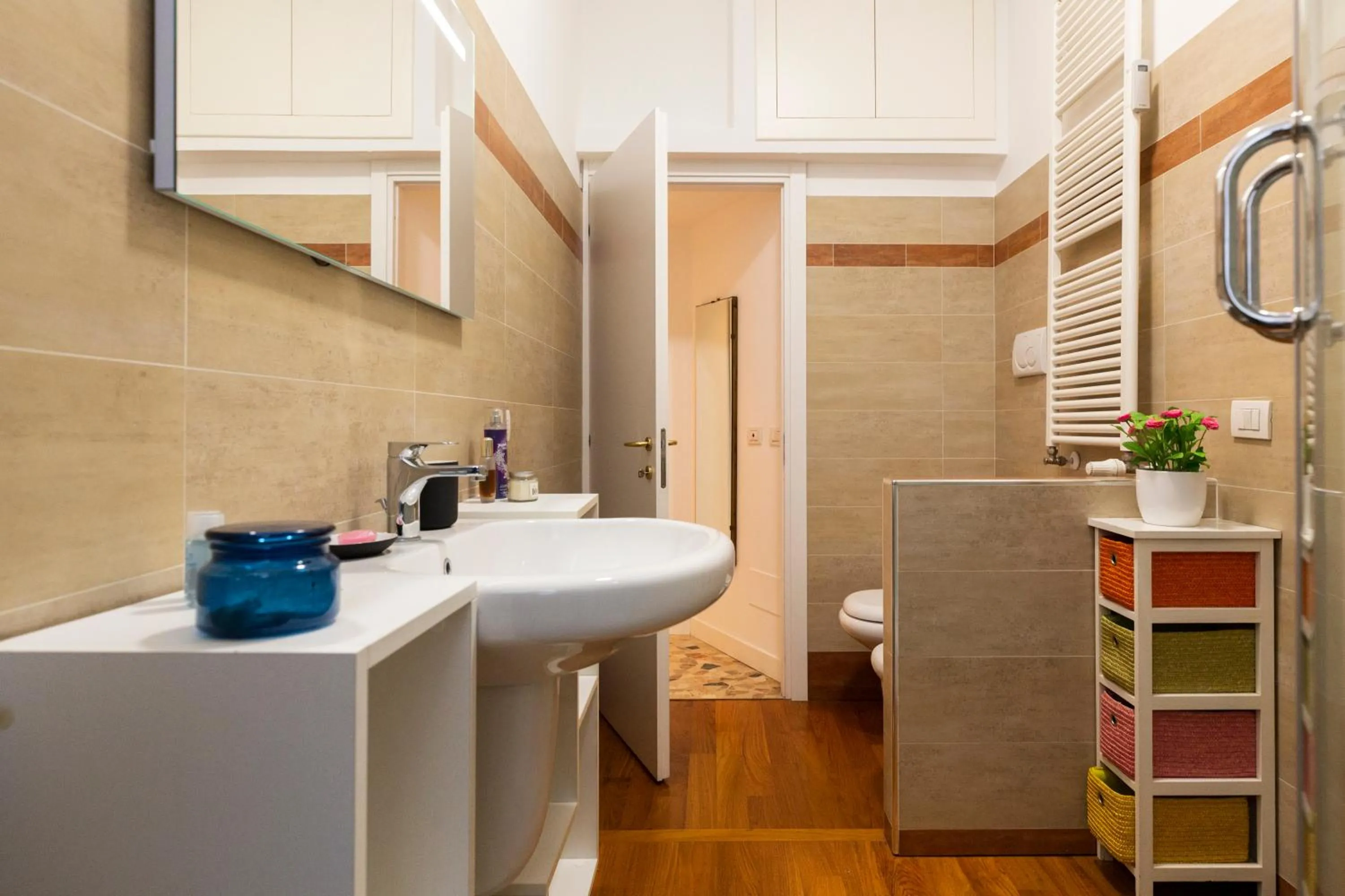 Bathroom in Living isola