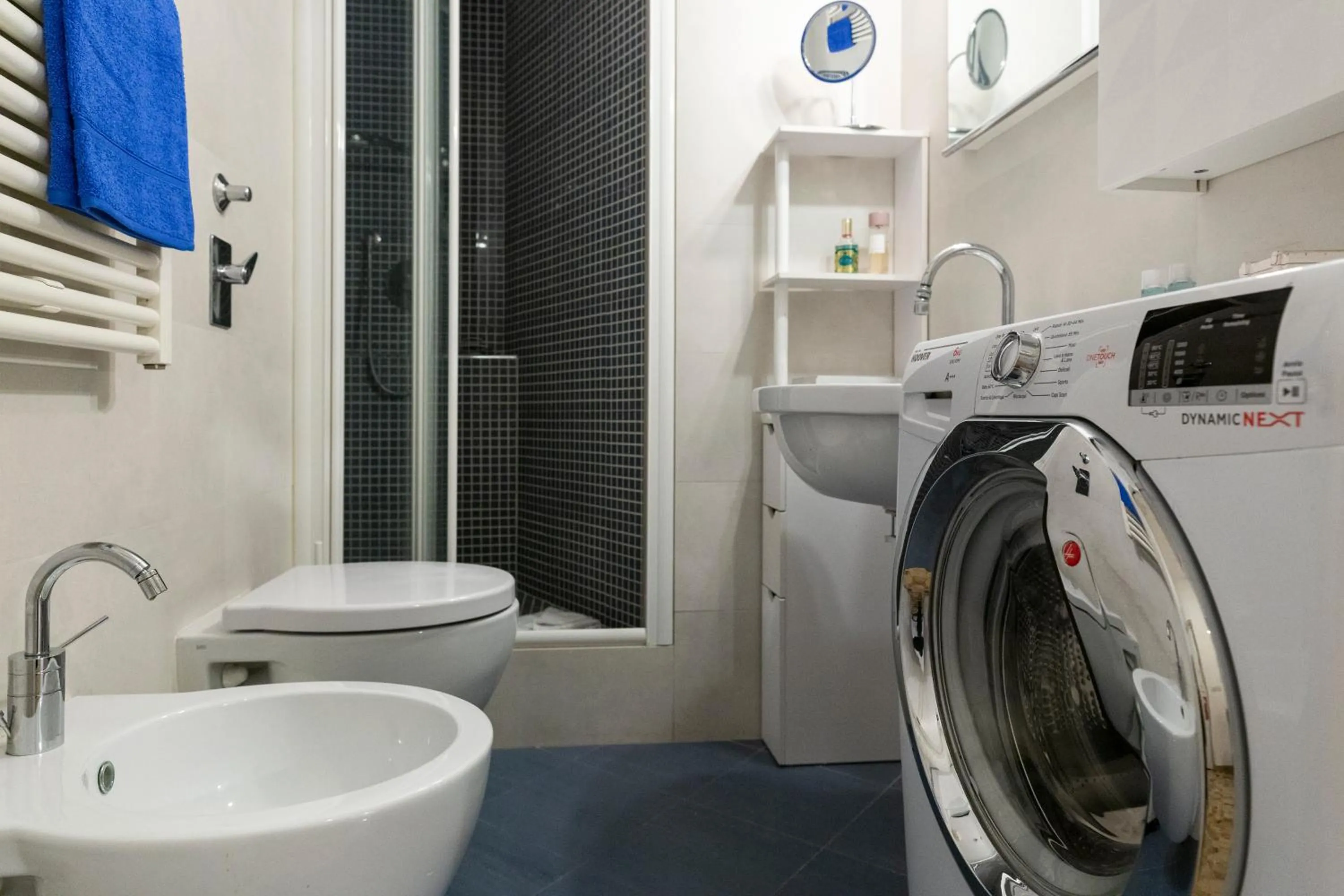 Shower in Living isola