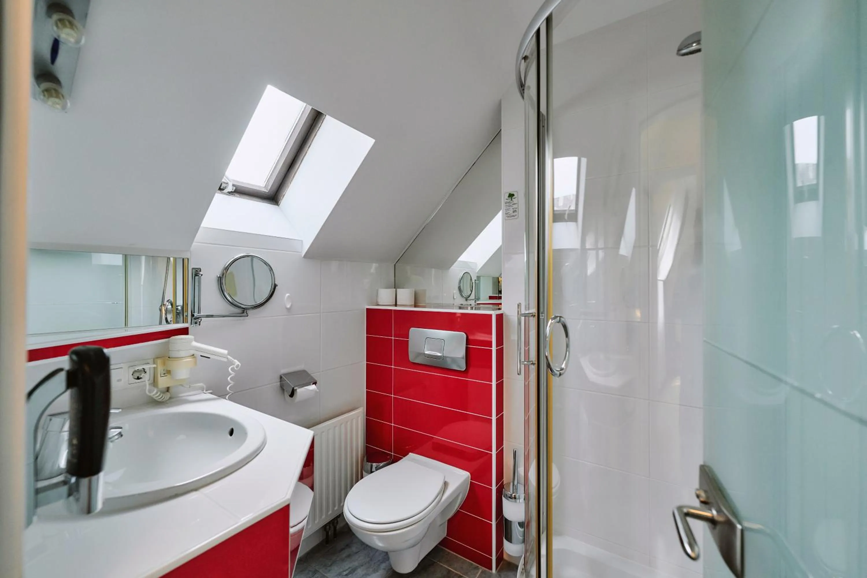 Bathroom in Hotel Deutschmeister