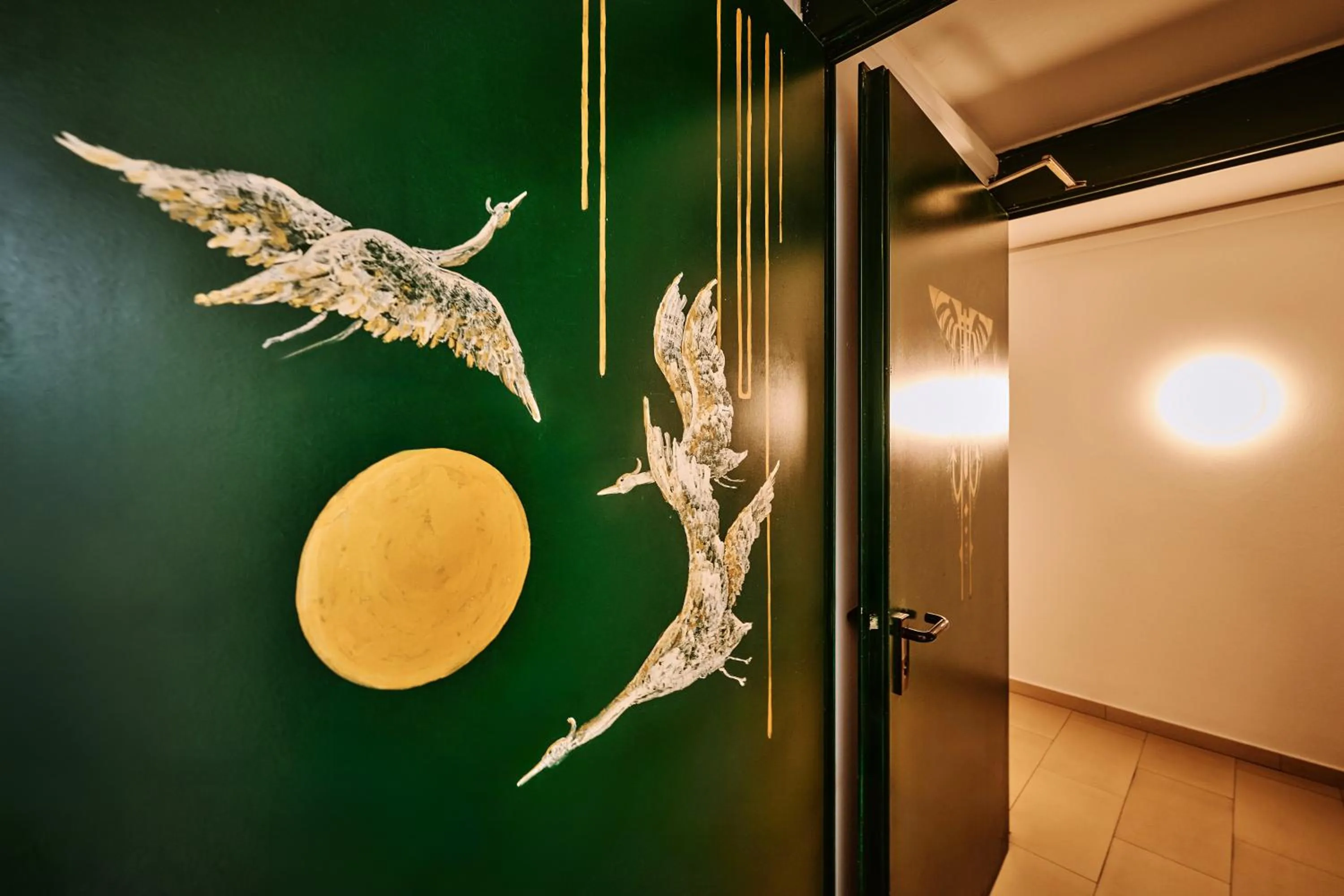 Decorative detail in Hotel Deutschmeister