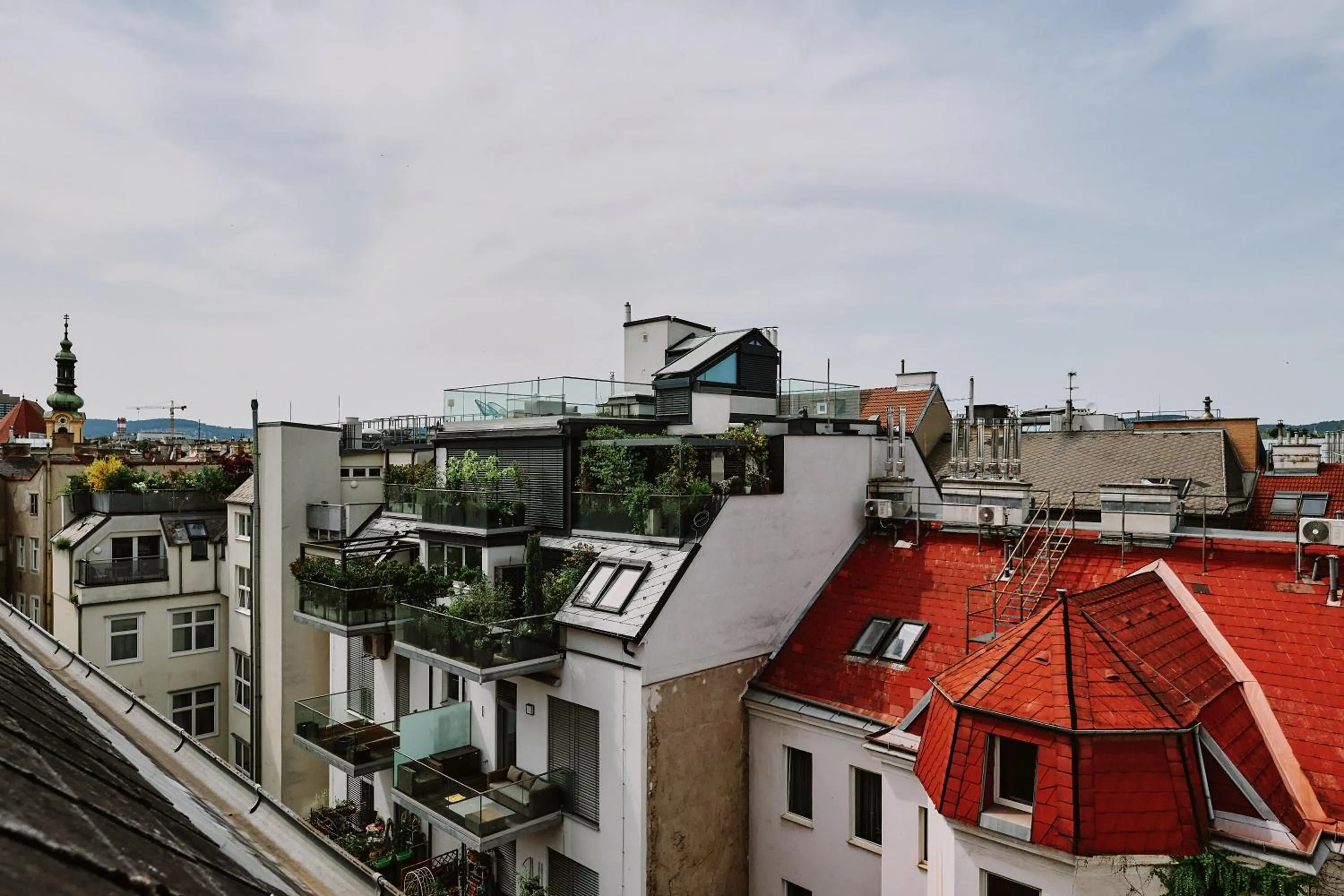 City view in Hotel Deutschmeister