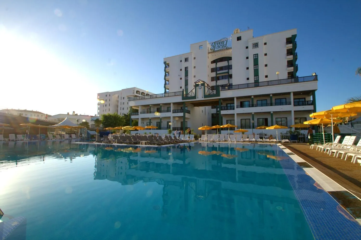 Property building in Hotel Green Field