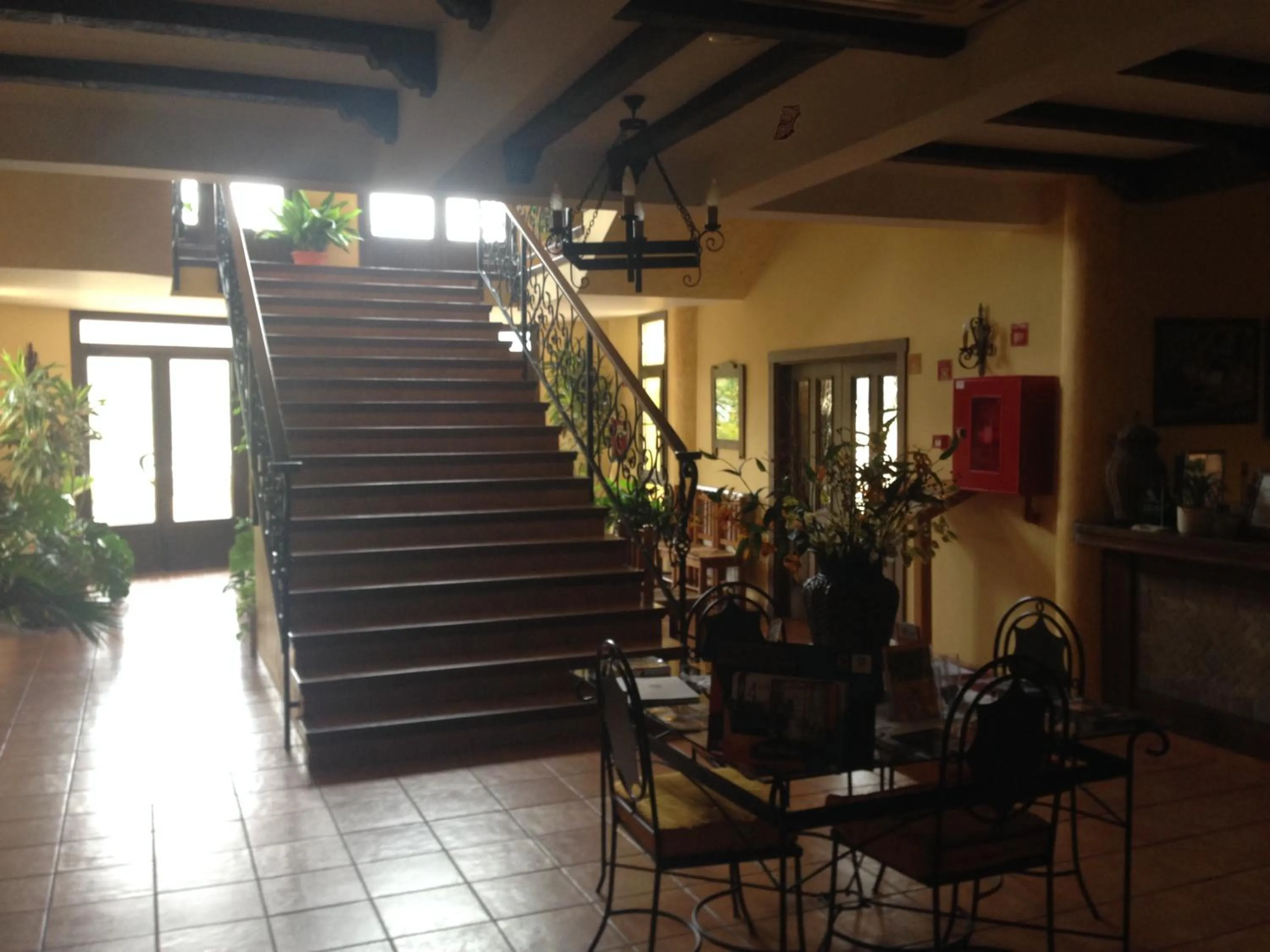 Lobby or reception in Hotel Rural Llano Piña