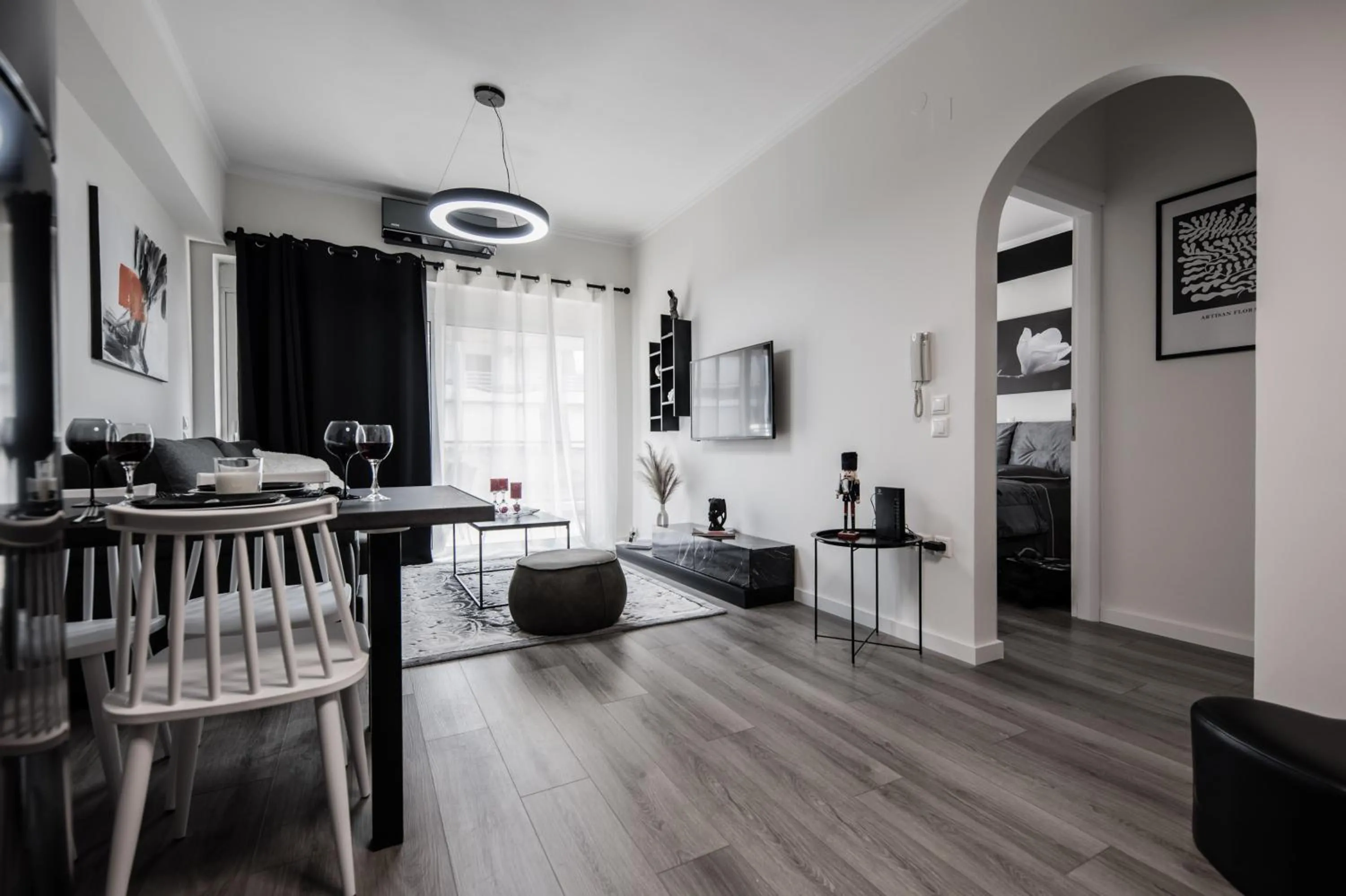 Dining area in Escape Luxury Apartment