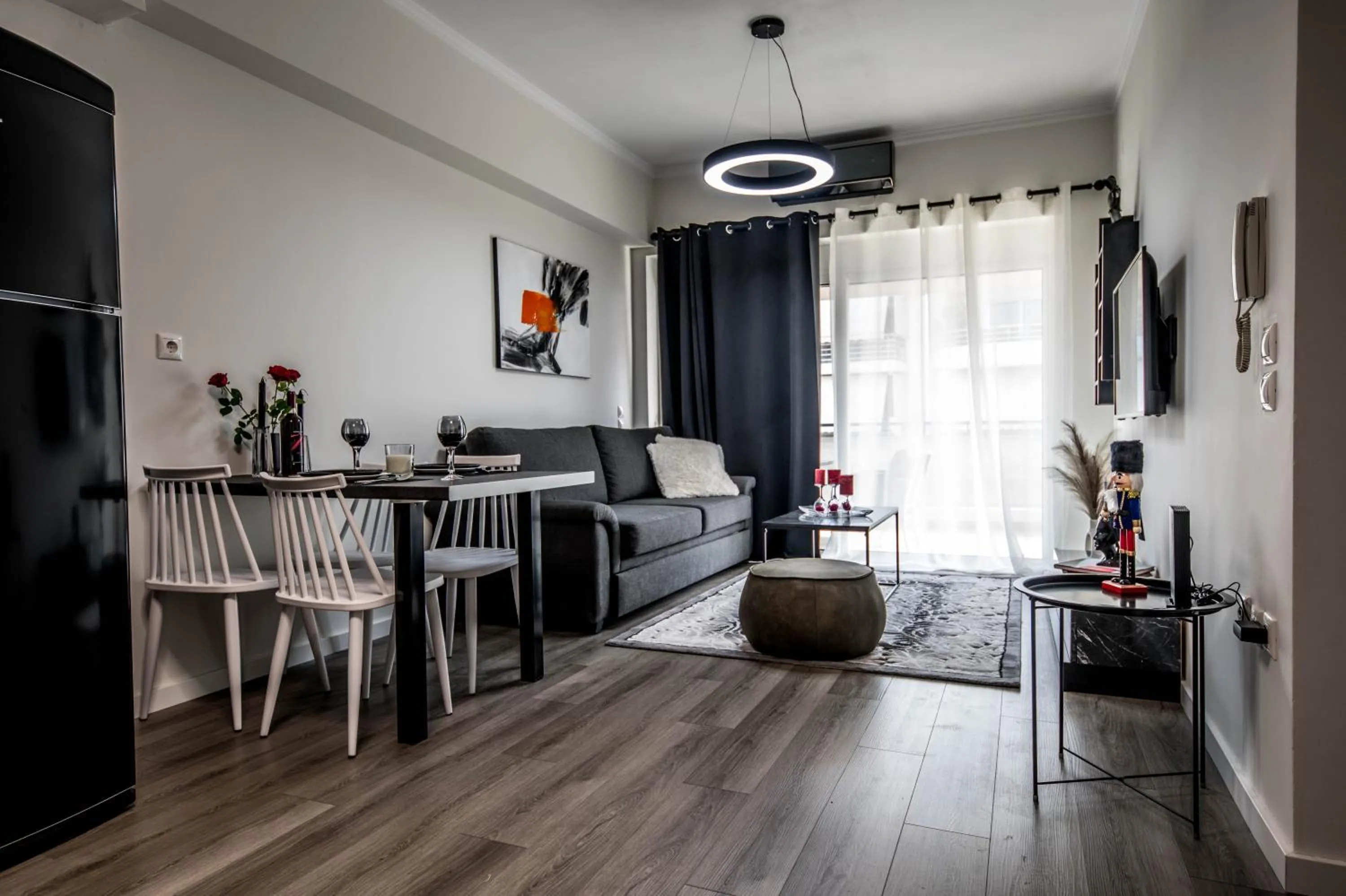 Living room in Escape Luxury Apartment