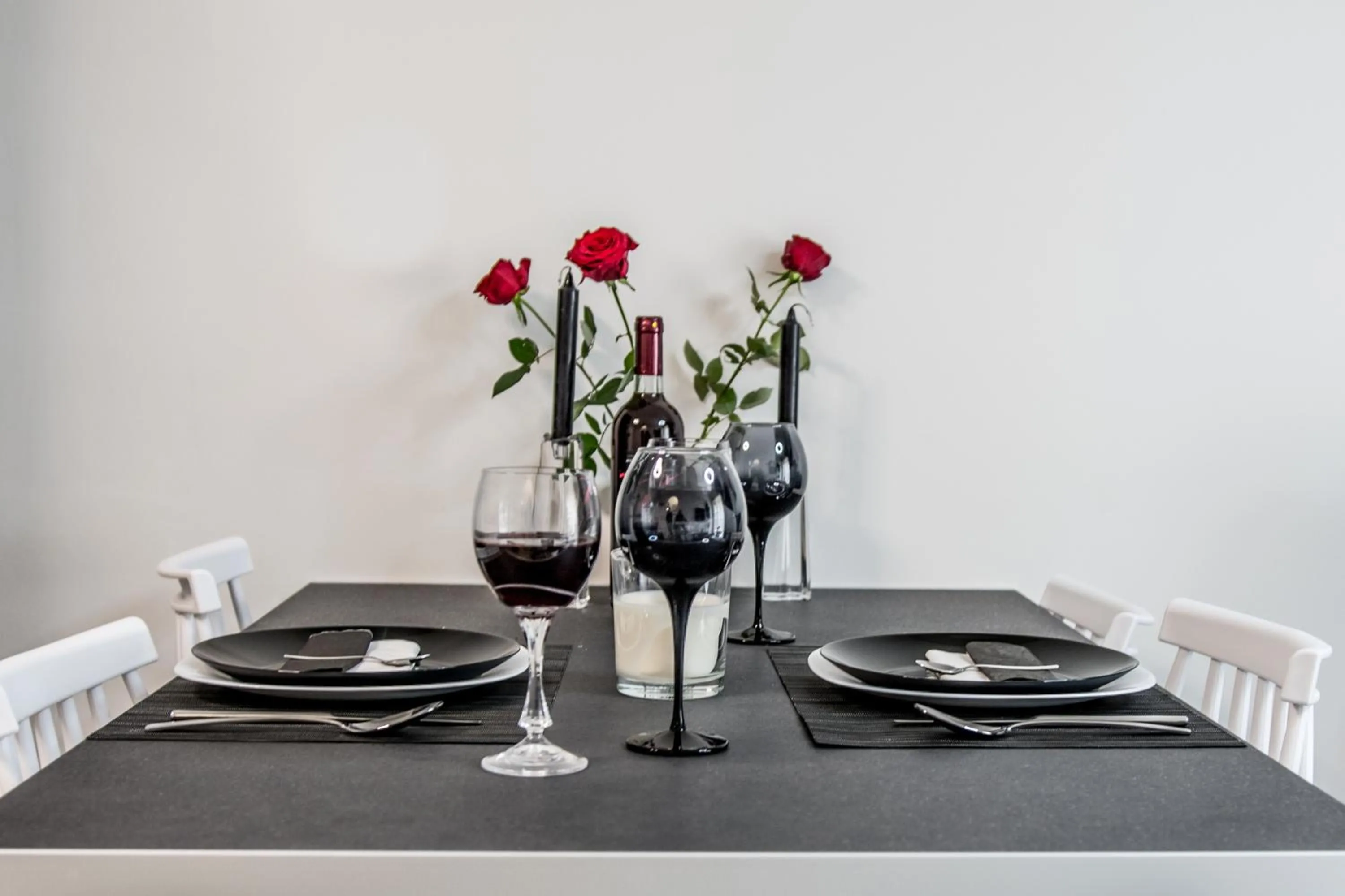Dining area in Escape Luxury Apartment