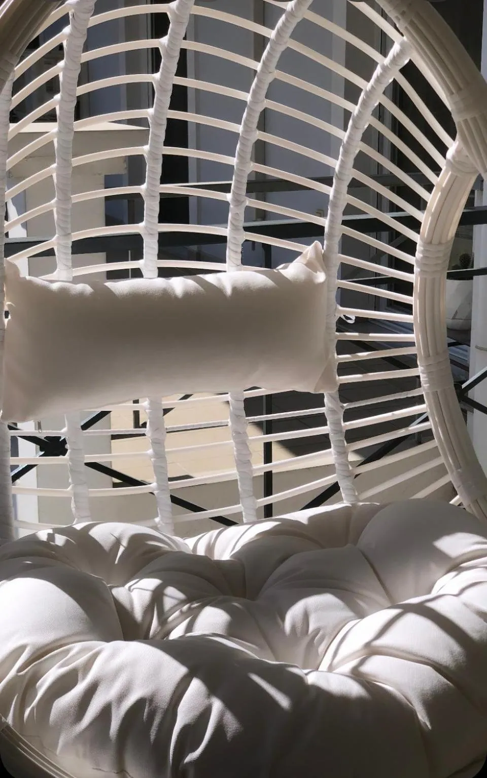 Balcony/Terrace, Bed in Escape Luxury Apartment