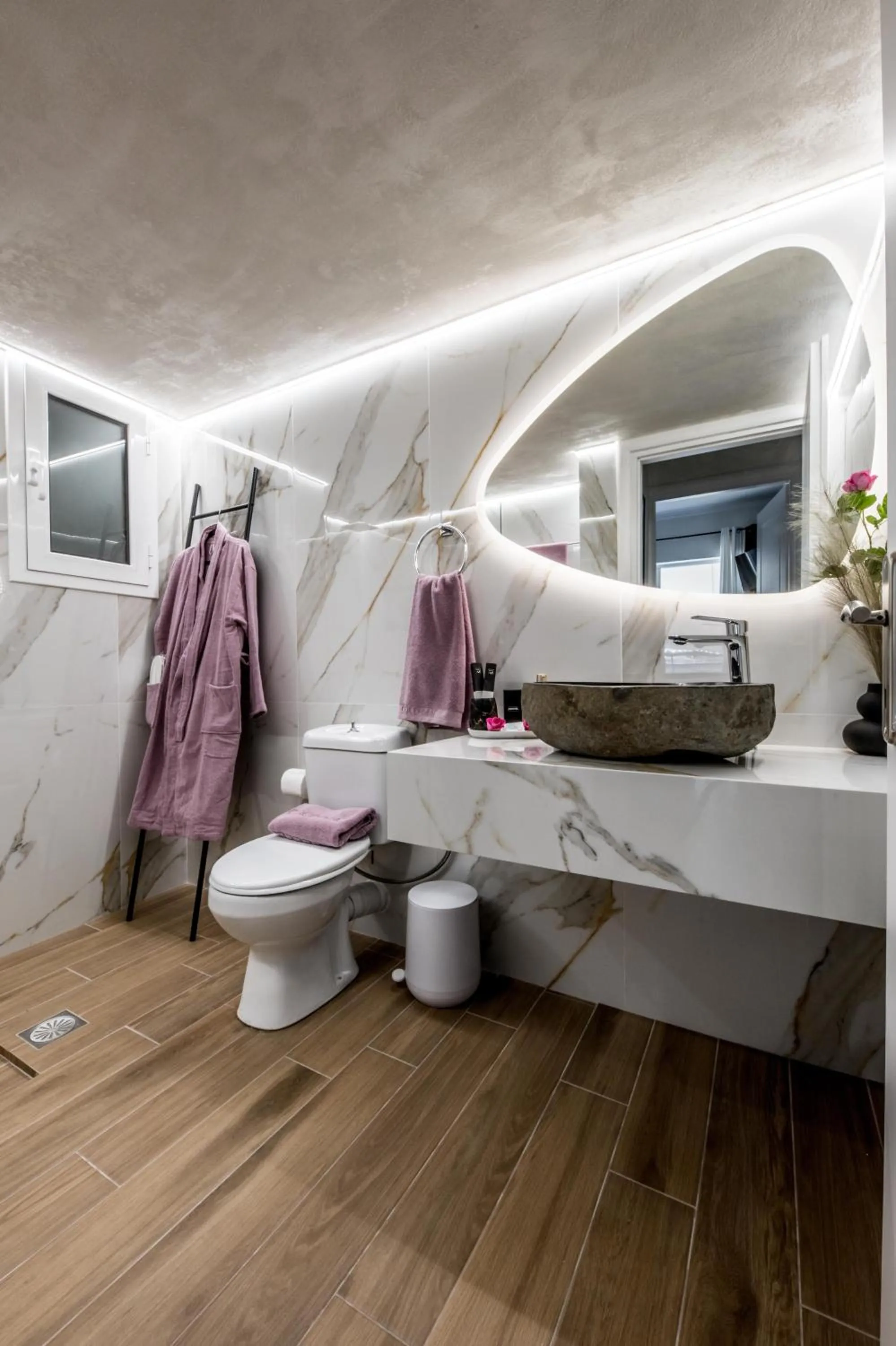 Shower in Escape Luxury Apartment