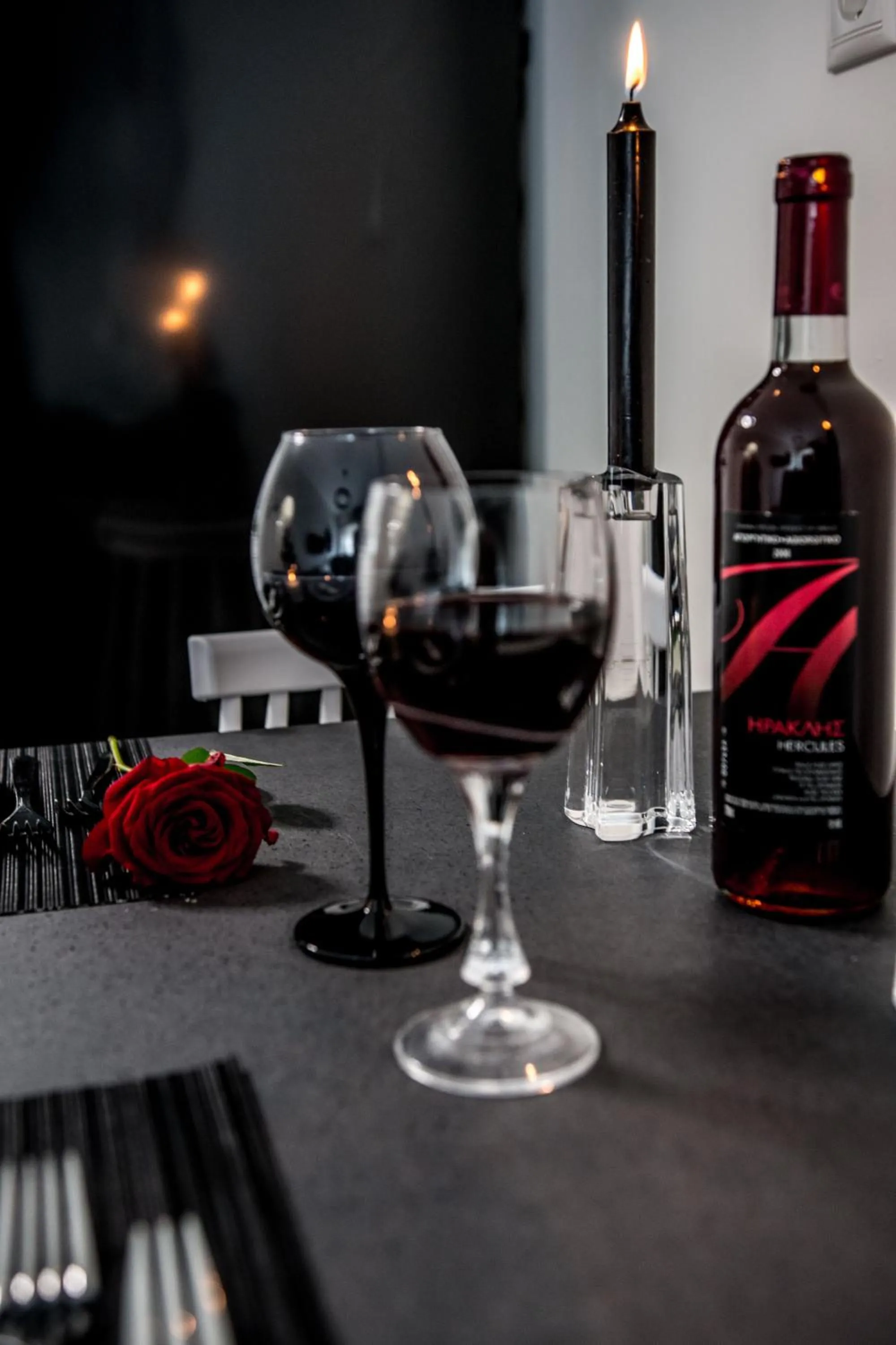 Drinks in Escape Luxury Apartment