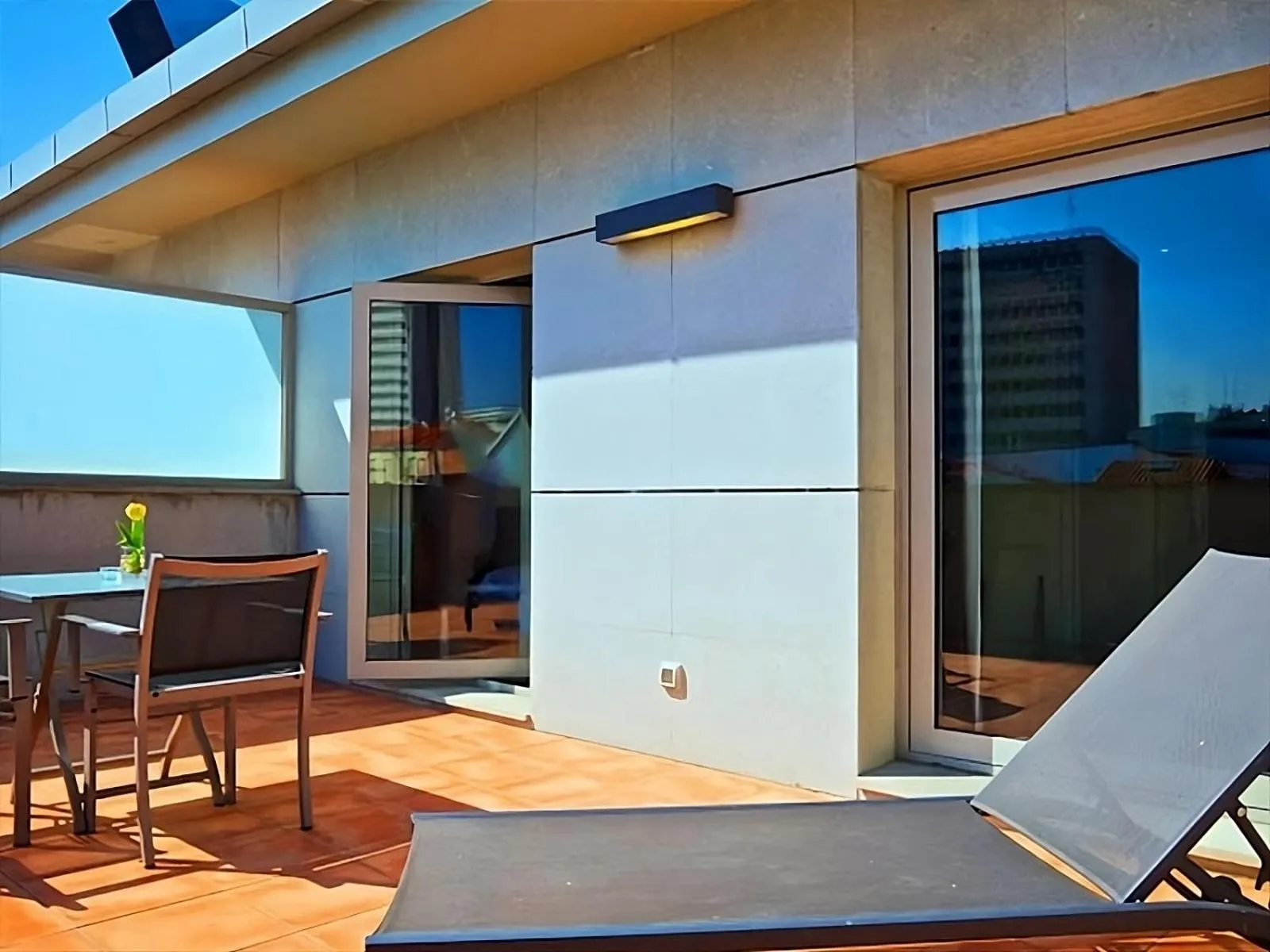 Balcony/Terrace in Suites Viena Plaza de España